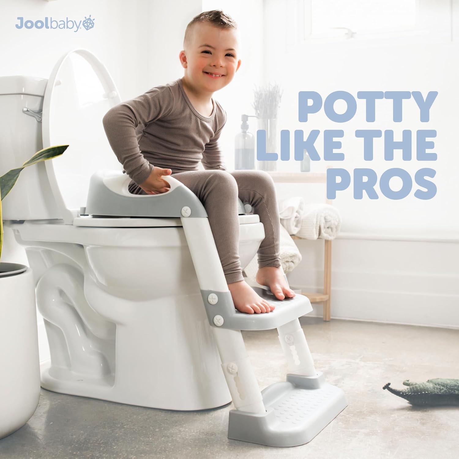 Asiento de Entrenamiento para Baño Jool Baby PTY-LDR Gris