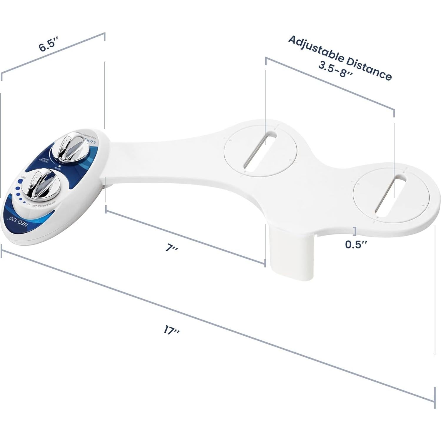 Bidet LUXE NEO 120 - Boquilla Autolimpiante Azul