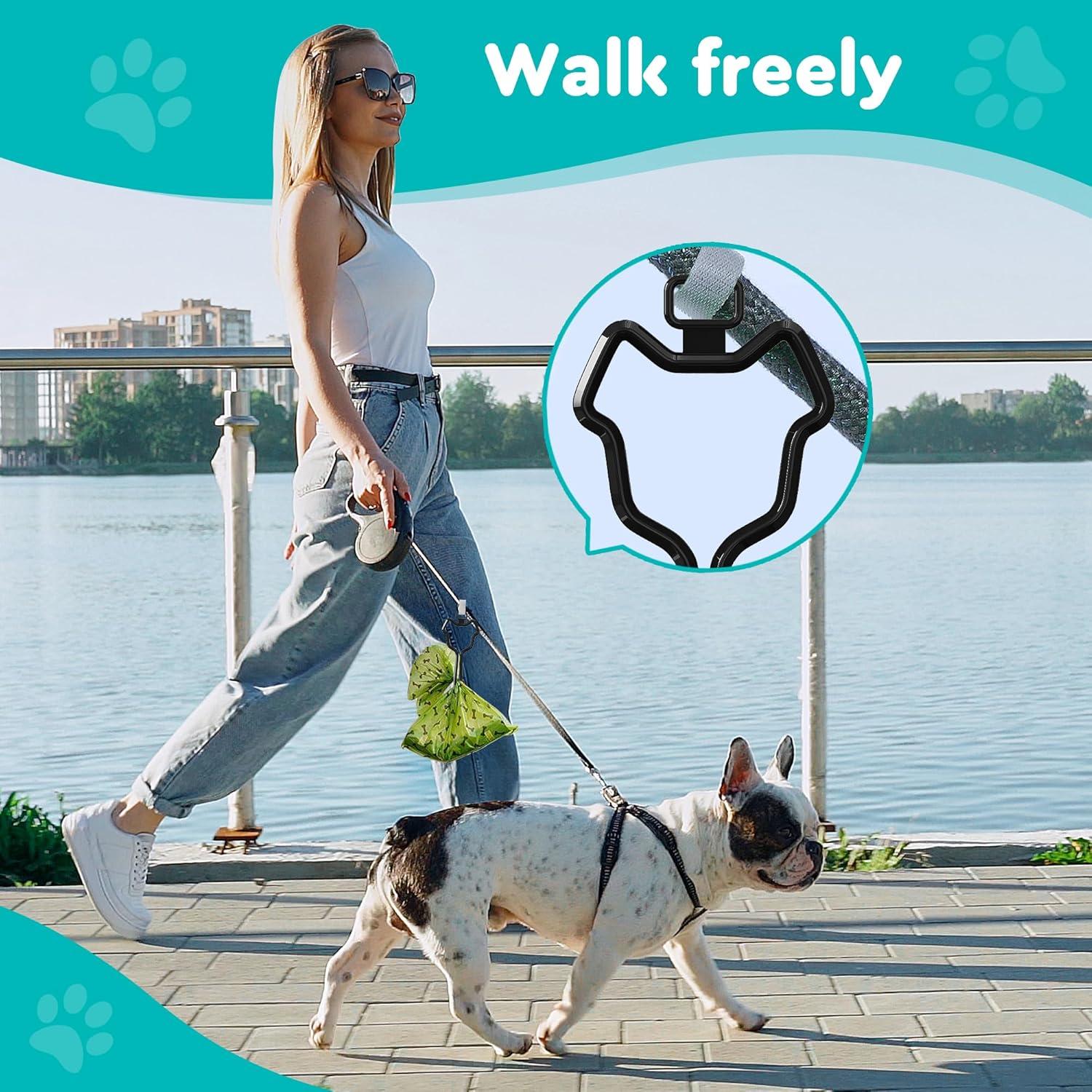 Dispensador de Bolsas de Excremento de Perro Guanpin Blanco