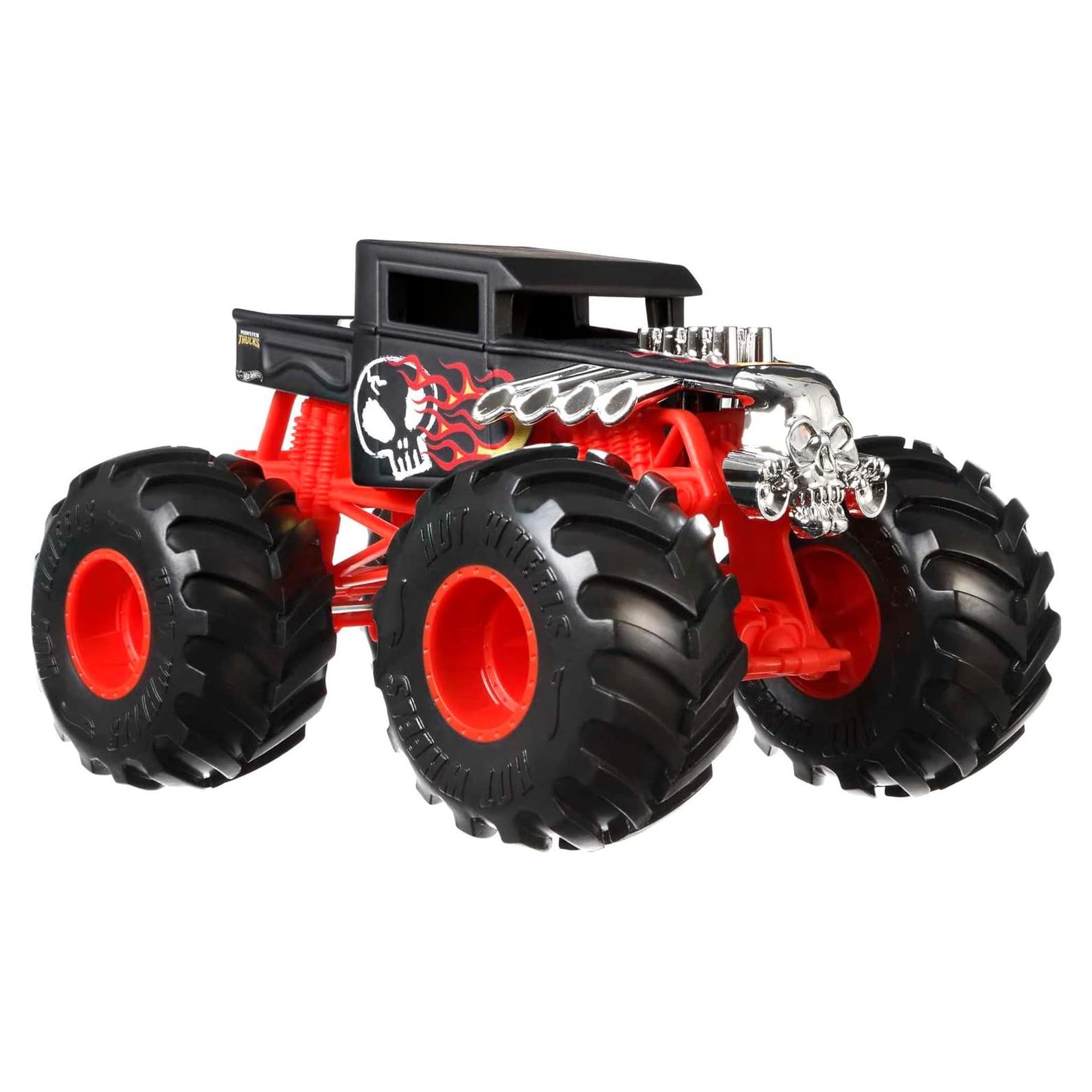 Camión Monstruo Hot Wheels Hueso Gigante 1:24 Metal