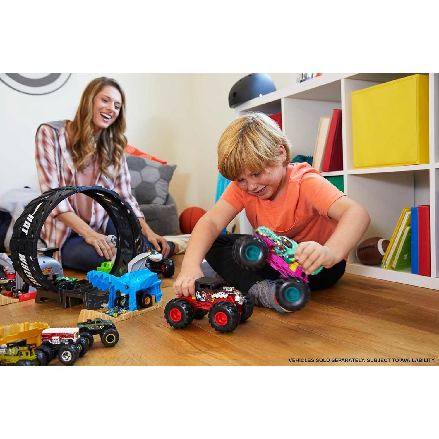 Camión Monstruo Hot Wheels Hueso Gigante 1:24 Metal