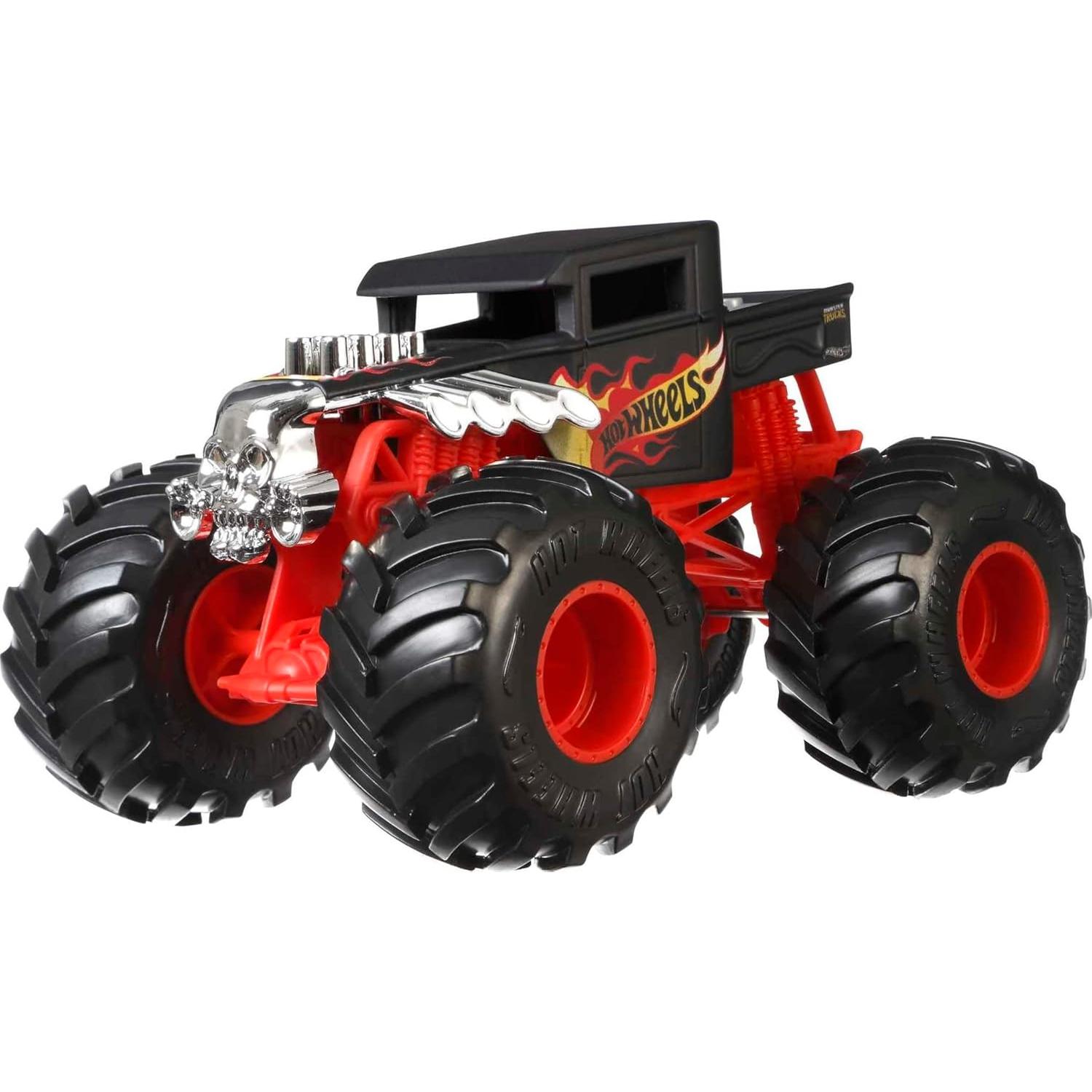 Camión Monstruo Hot Wheels Hueso Gigante 1:24 Metal