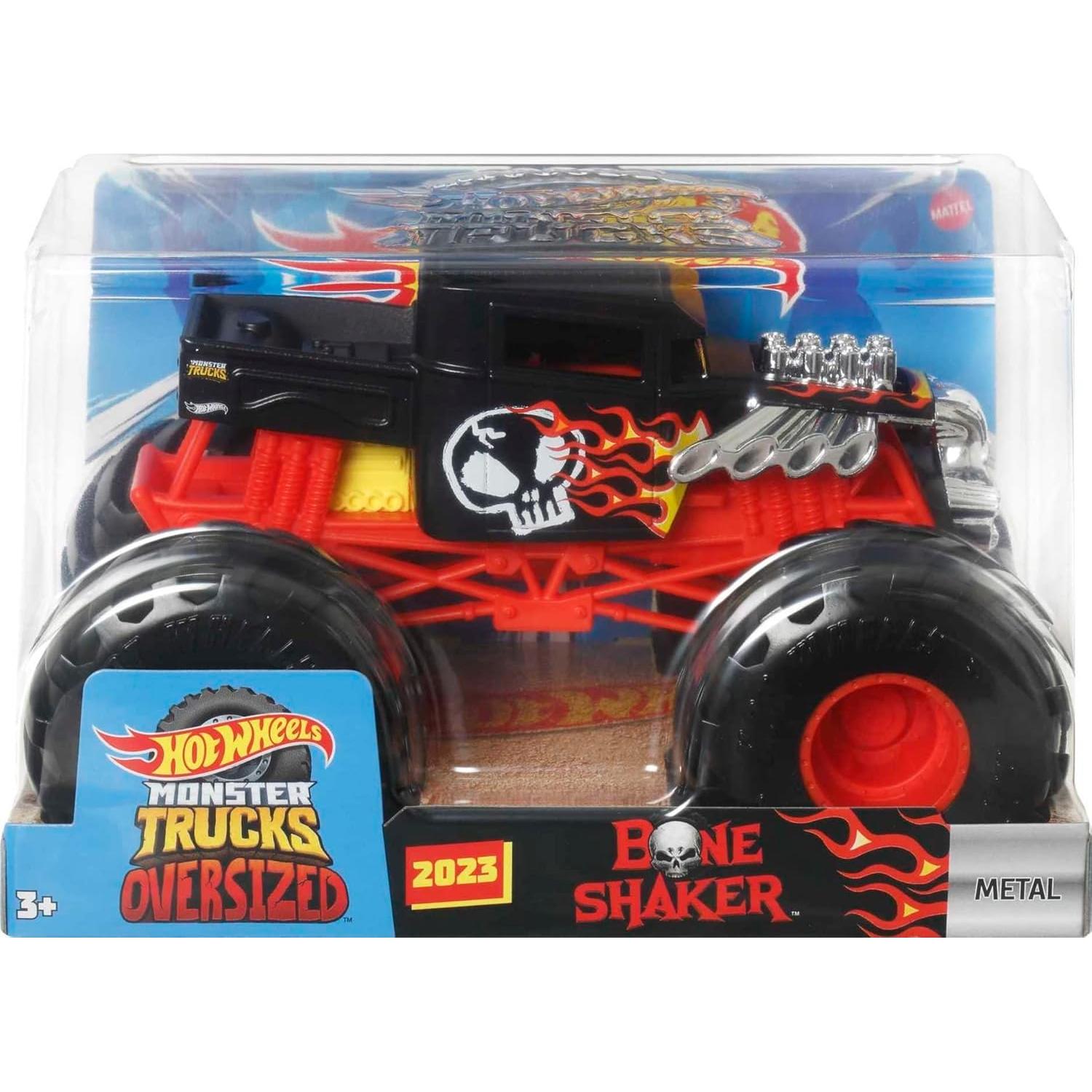 Camión Monstruo Hot Wheels Hueso Gigante 1:24 Metal