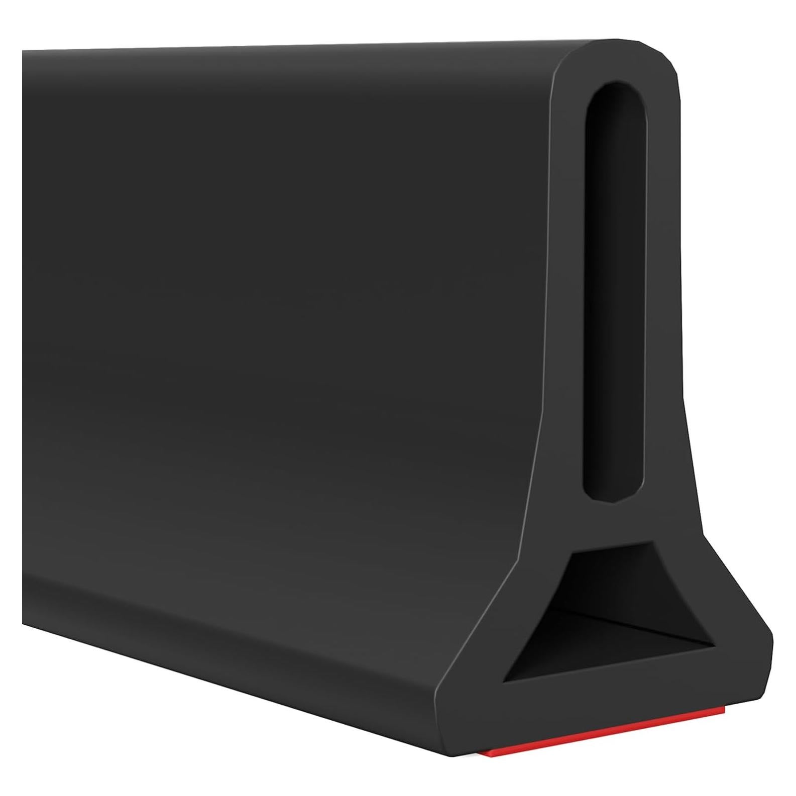 Umbral de Ducha Colapsable Hi-Na 1.5m Negro - Barrera de Agua