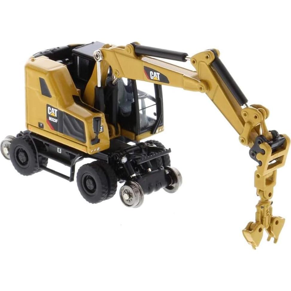 Excavadora sobre Ruedas Caterpillar M323F 1:87 con Herramientas