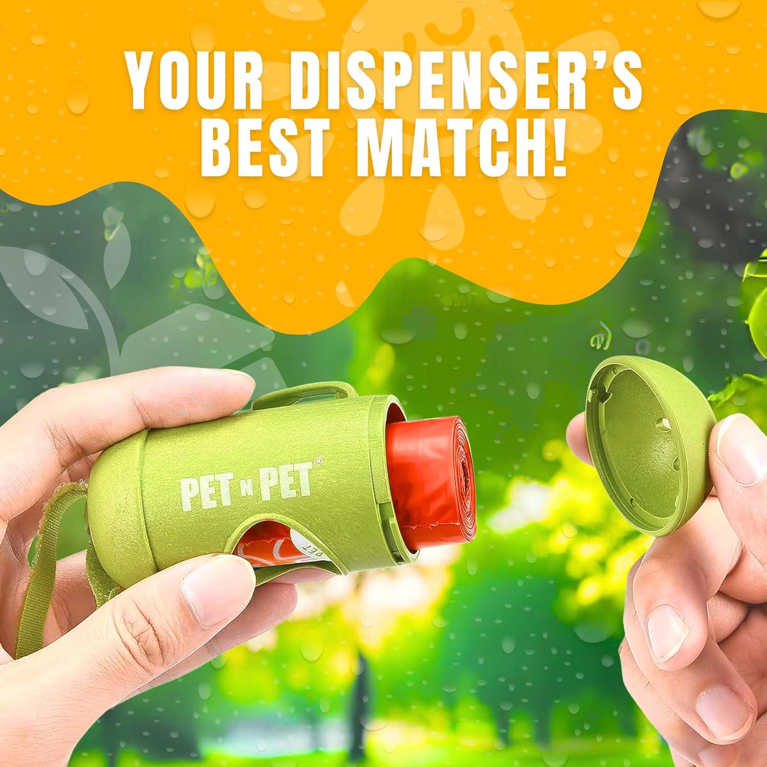 Bolsas de Poop PET N PET 180 Cuentas a Base de Plantas