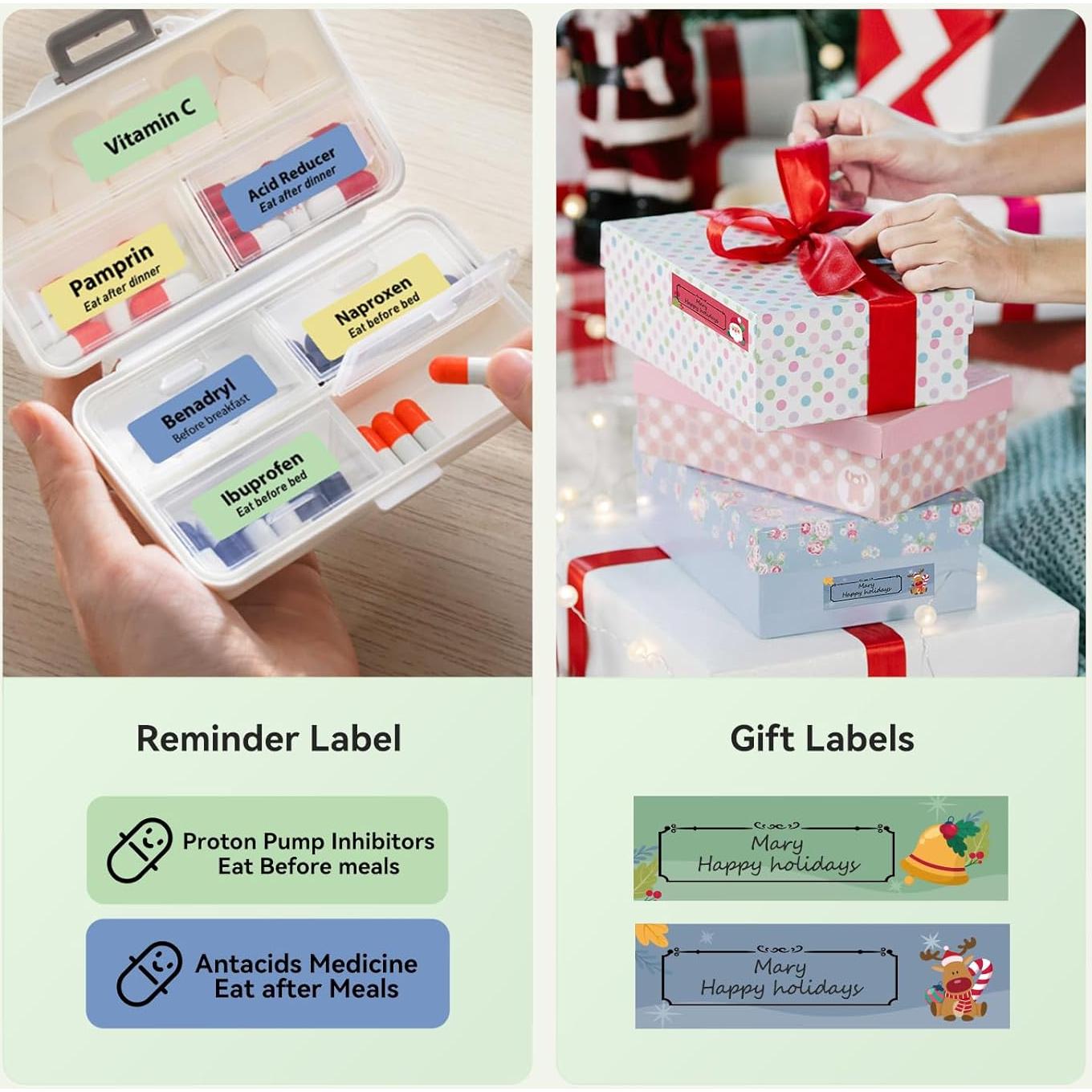 Impresora de Etiquetas NIIMBOT D110 Bluetooth Verde 12x40mm