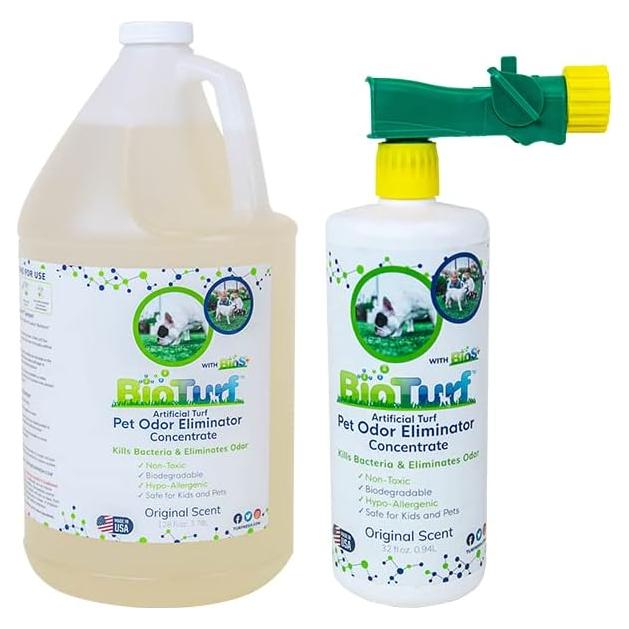 BioTurf BioS+ Eliminador de Olores Césped Artificial 3.78L