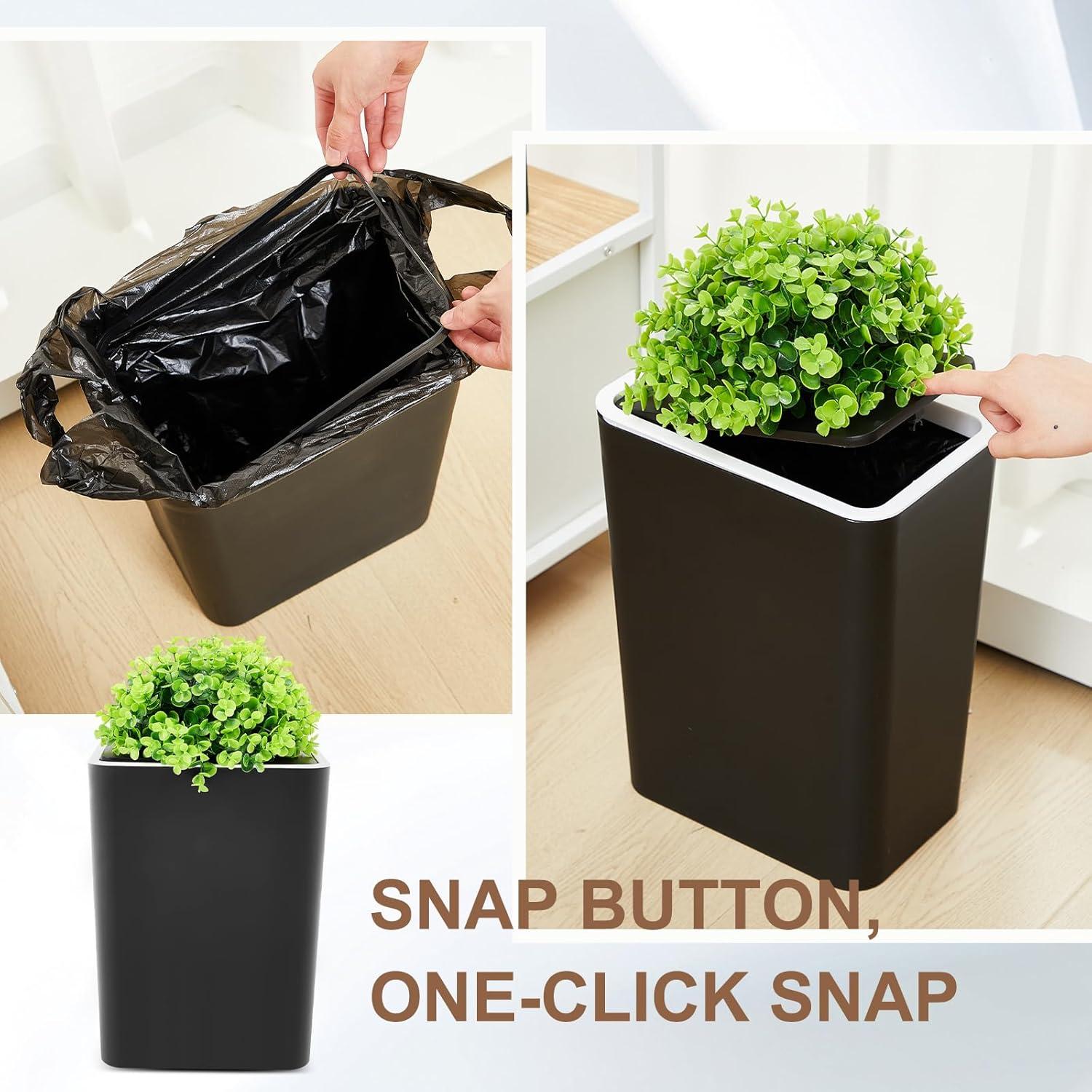 Cubo de Basura para Excremento de Perro Jingmore 15L Negro