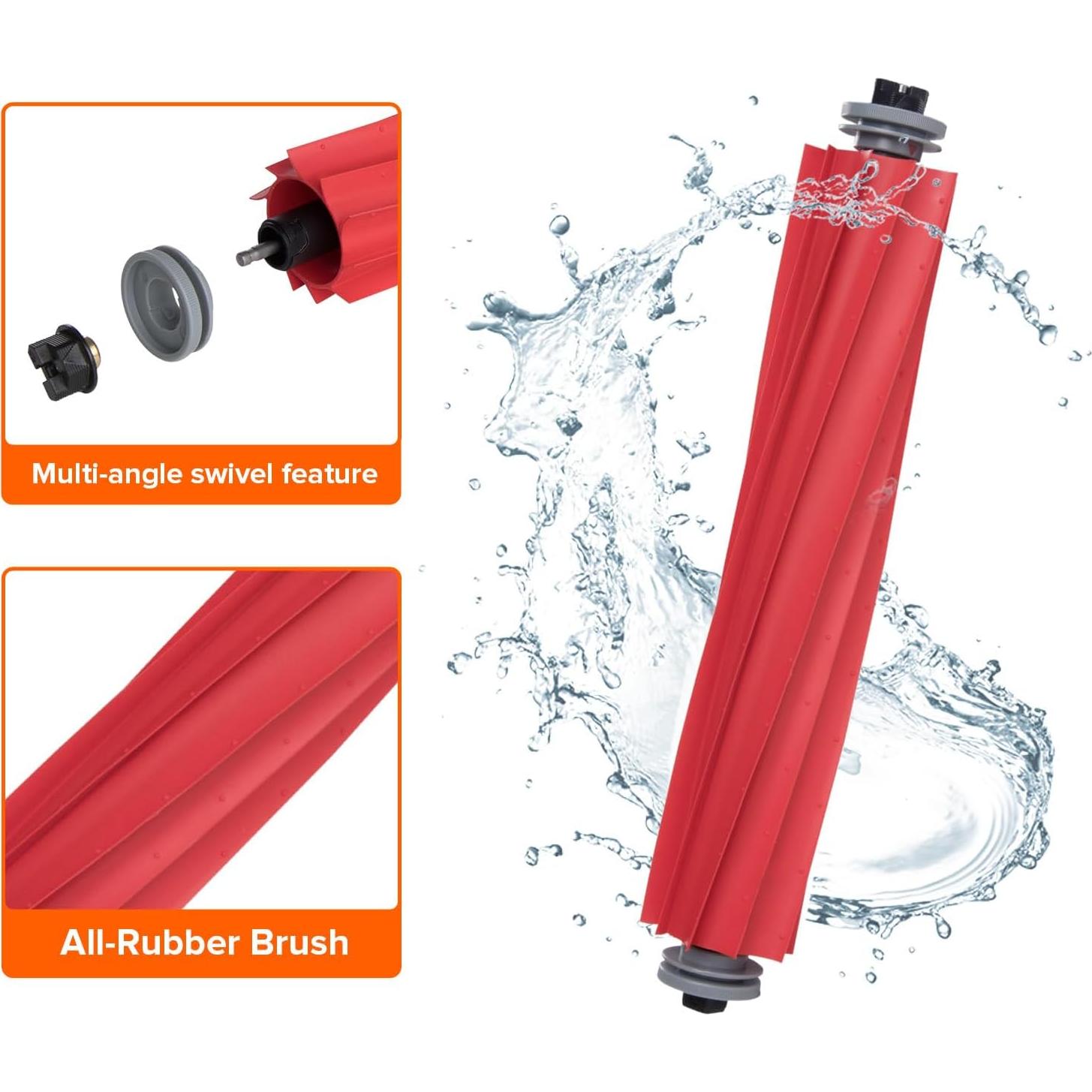 Cepillo Principal de Goma Roborock Q Revo S7 Max Ultra