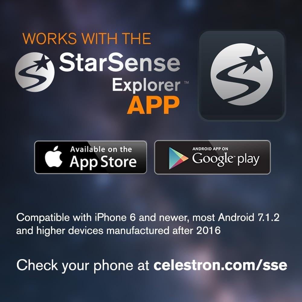 Telescopio Celestron StarSense Explorer DX 130mm Smartphone