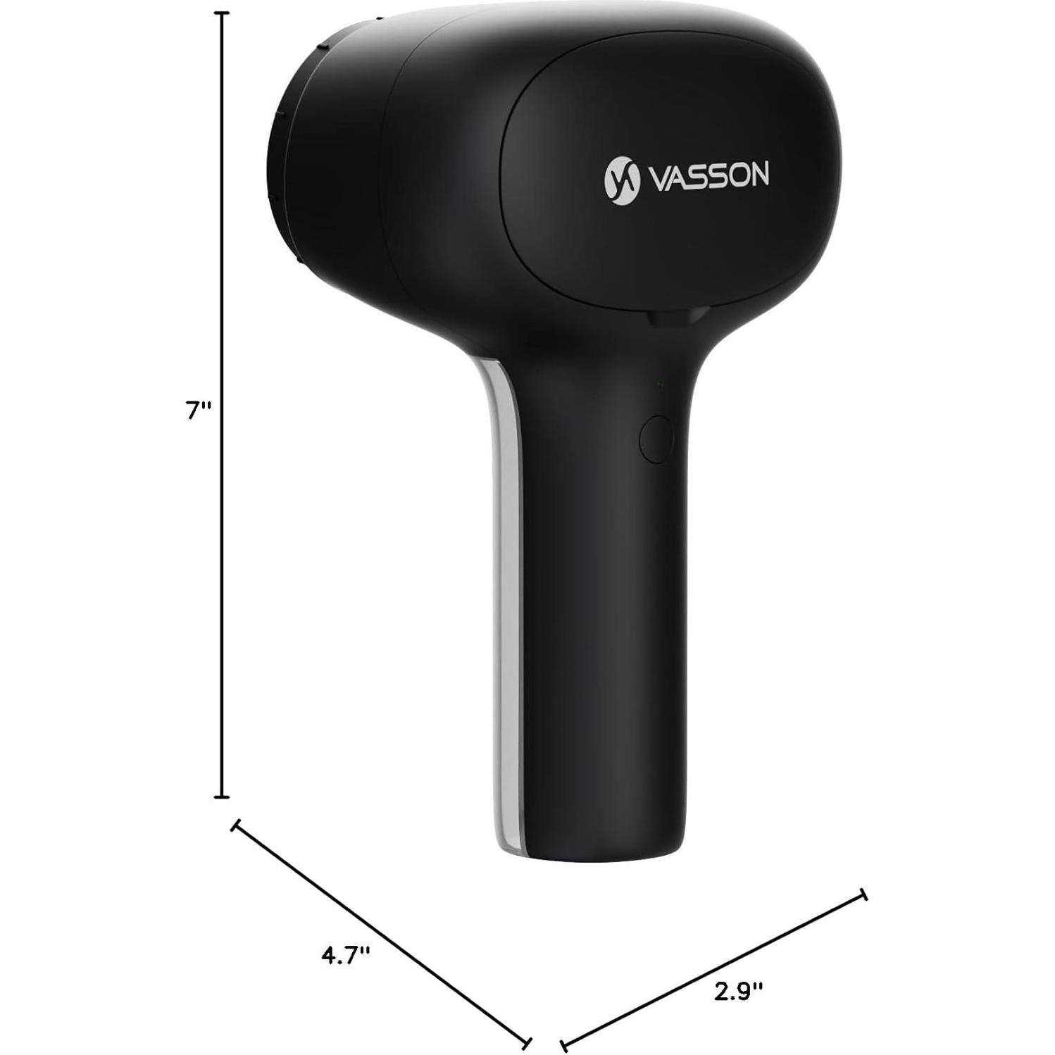 Quitapelusas Eléctrico VASSON Recargable 2500mAh Negro