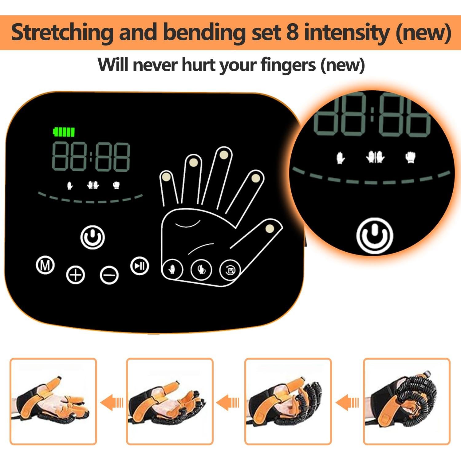 Guantes de Rehabilitación Snotme para Mano Derecha - S