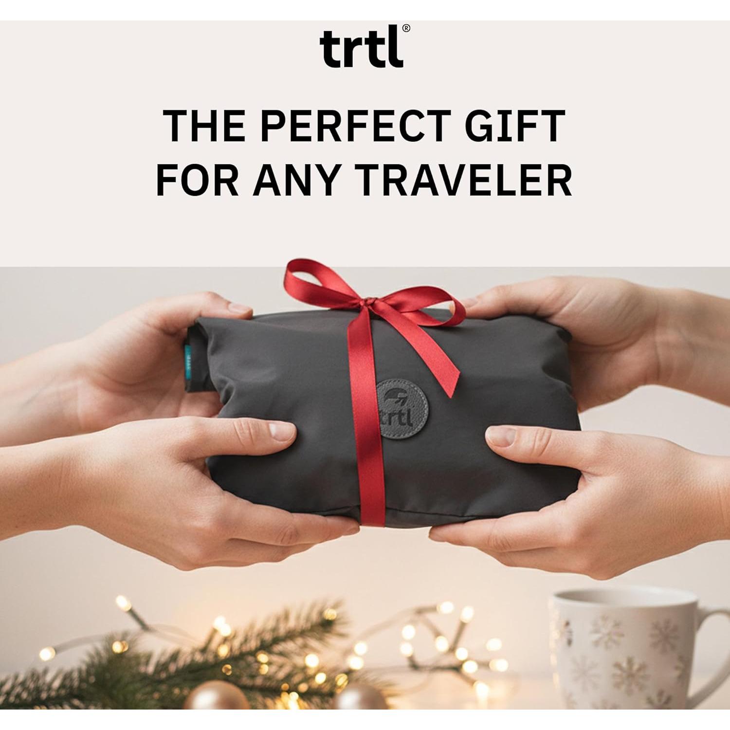 Almohada de Cuello Trtl Negra - Soporte Ergonómico para Viajar