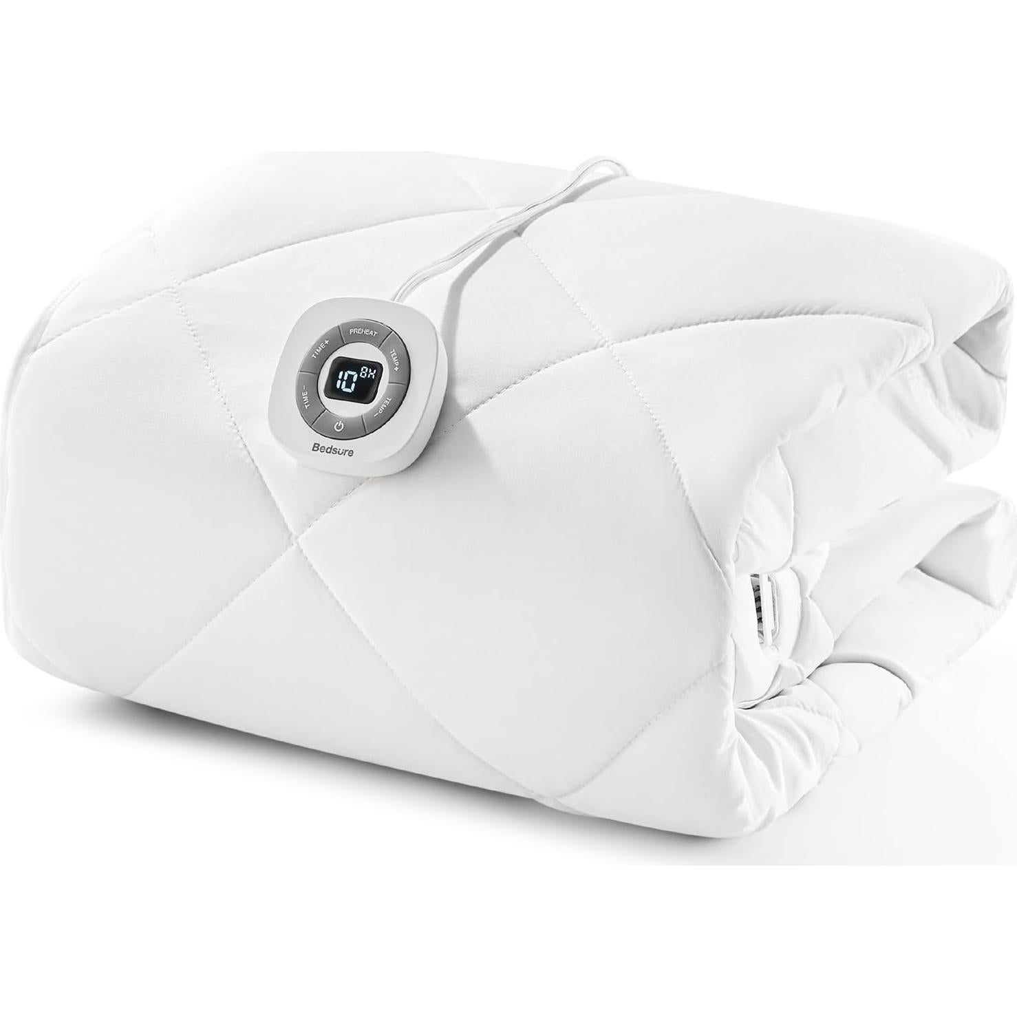 Almohadilla Térmica Doble Bedsure 99x191cm - 10 Niveles Calor