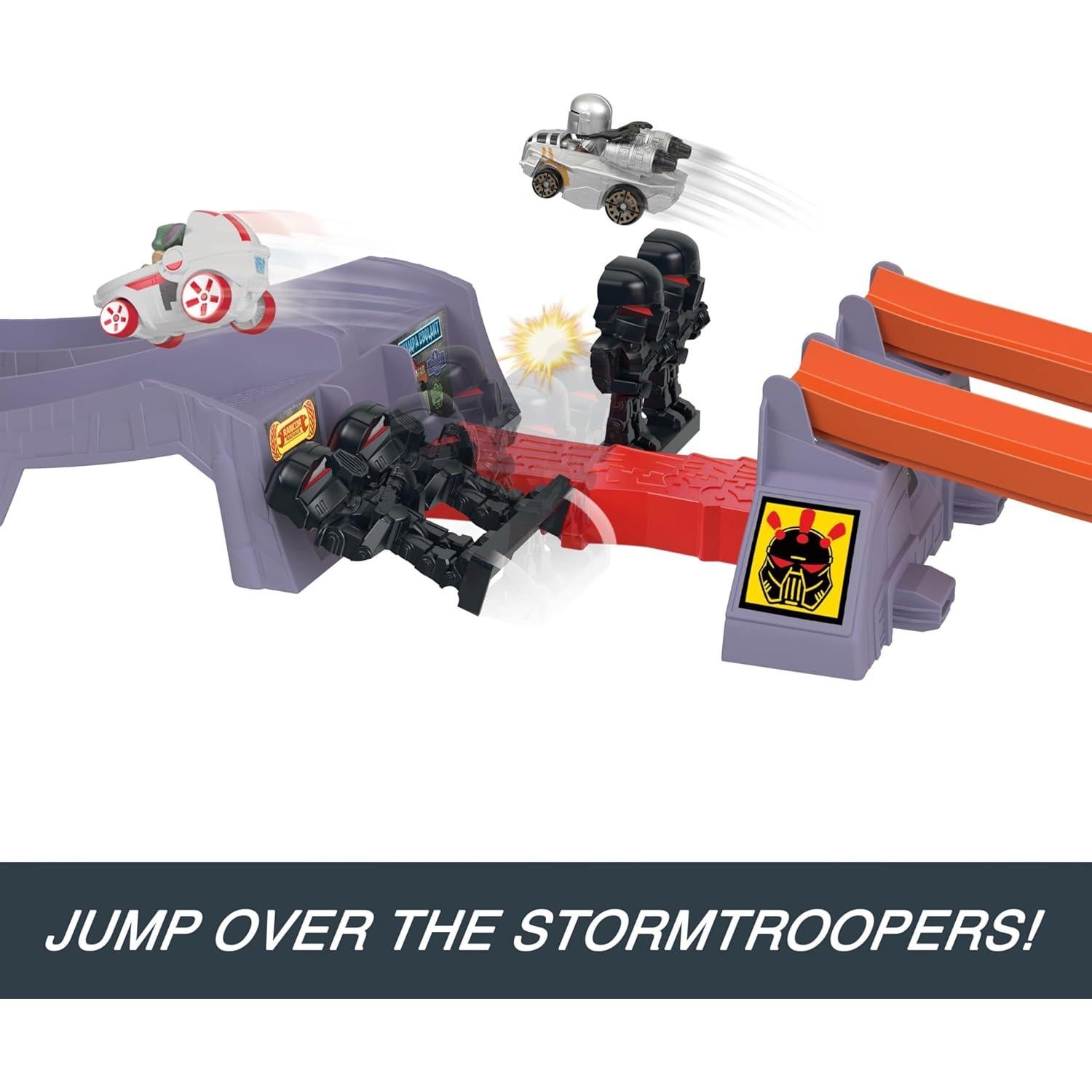 Juego de pista Hot Wheels Star Wars La gran carrera de Grogu