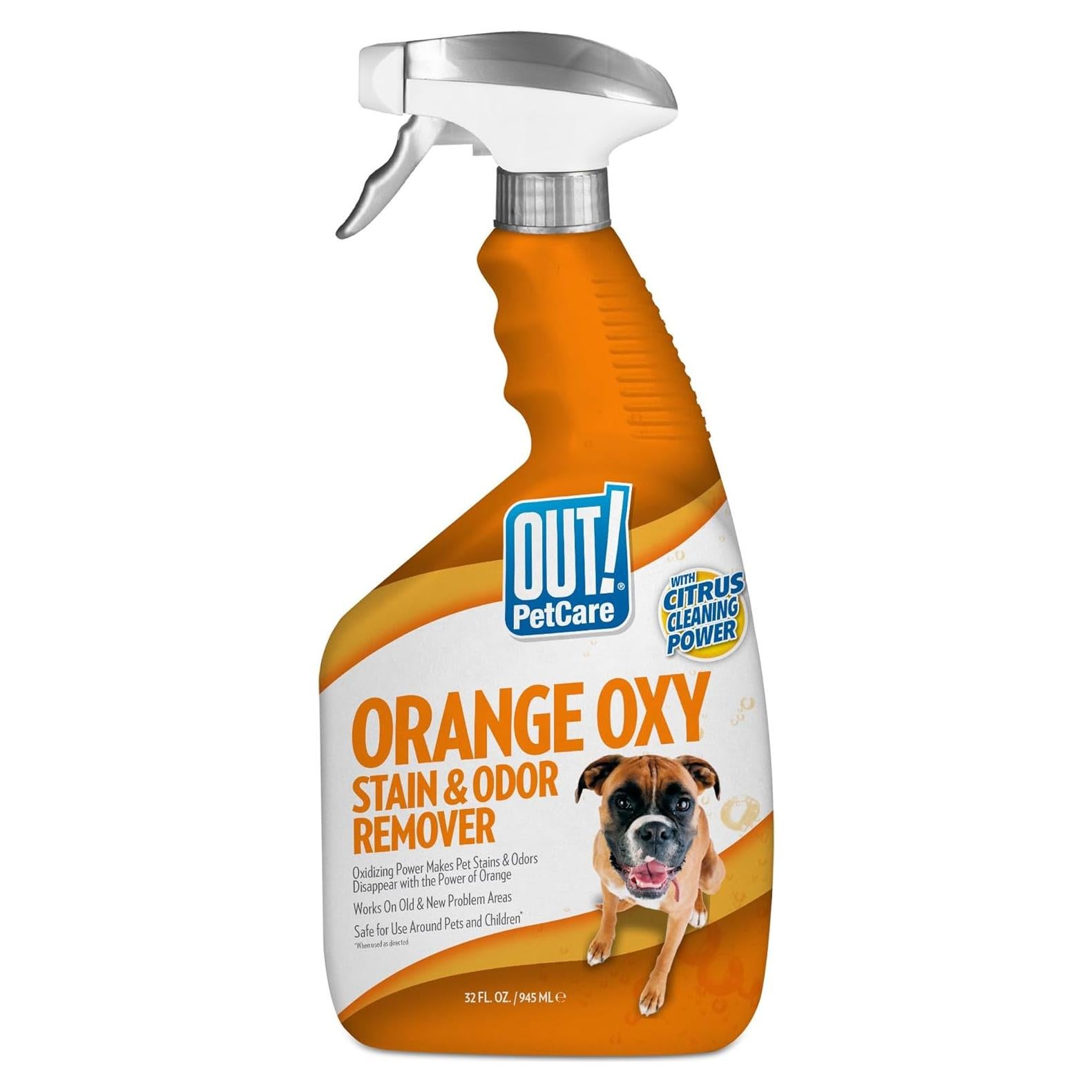 OUT! PetCare Eliminador de Manchas y Olores Oxy 946 ml
