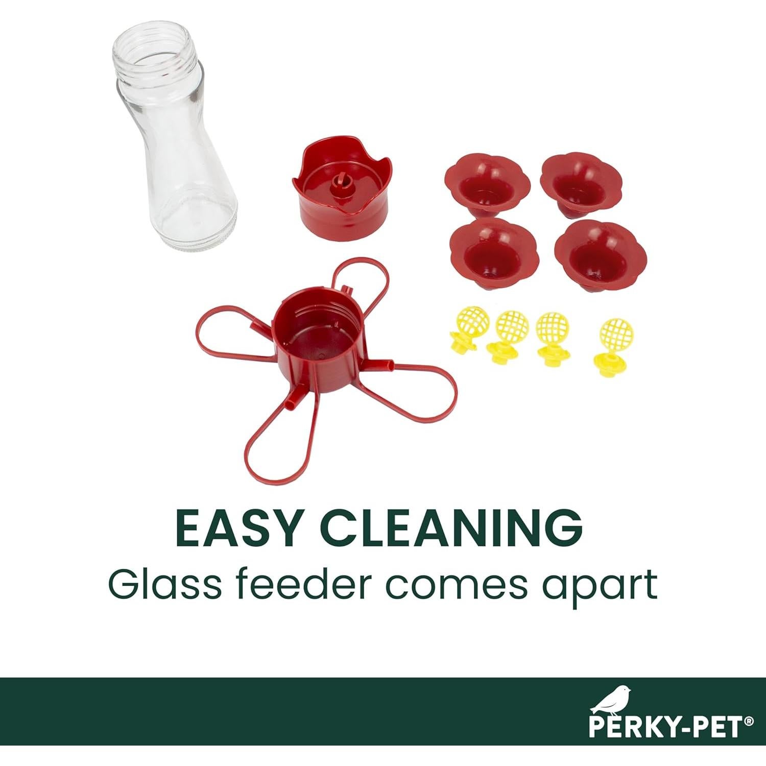 Alimentador de Colibríes de Vidrio Perky-Pet 203CPBN 227ml