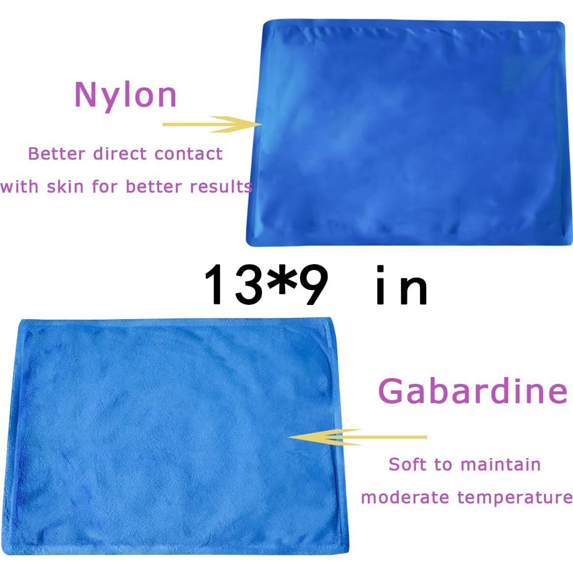 Cojín de Enfriamiento Soulagers Azul 76x19x3.8 cm