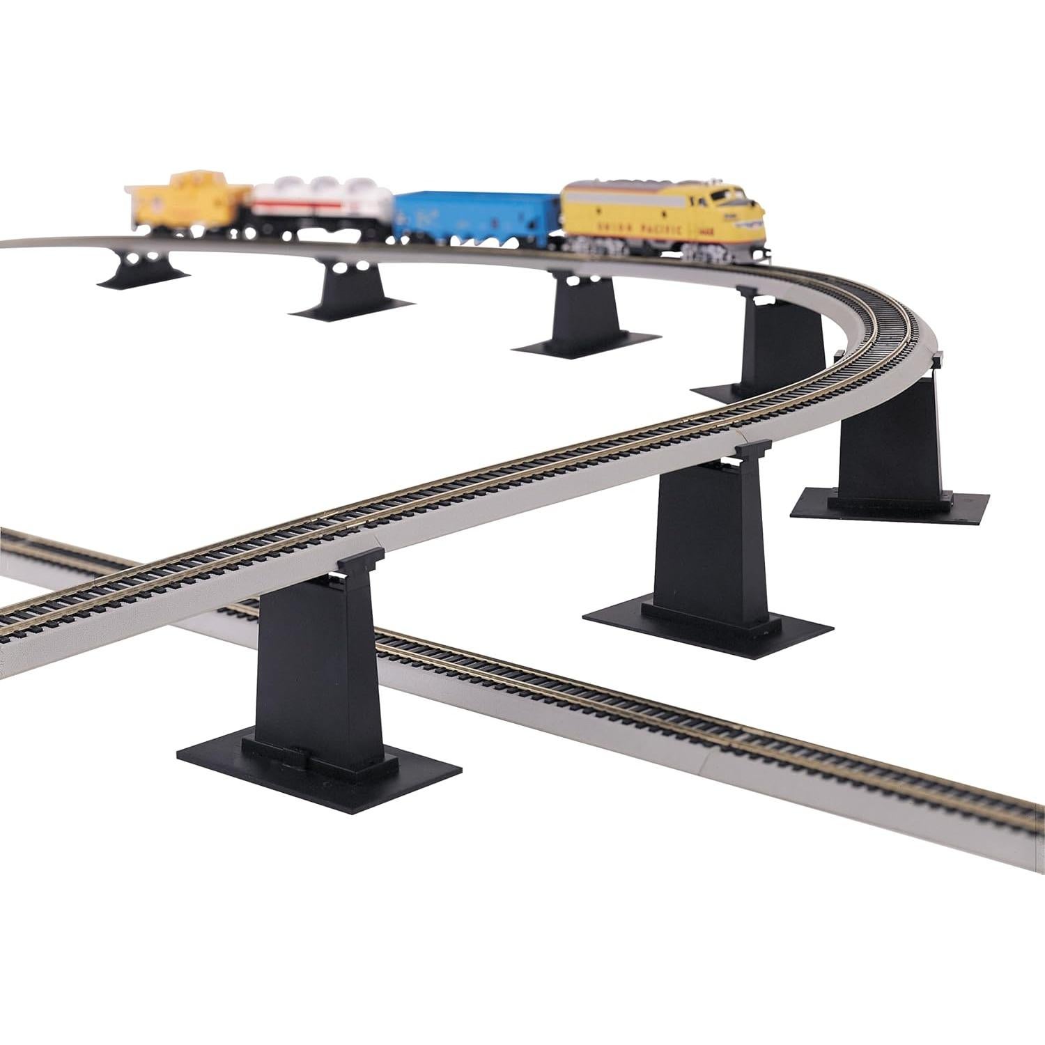 Juego de pilares graduados E-Z TRACK Bachmann 16 piezas Escala N