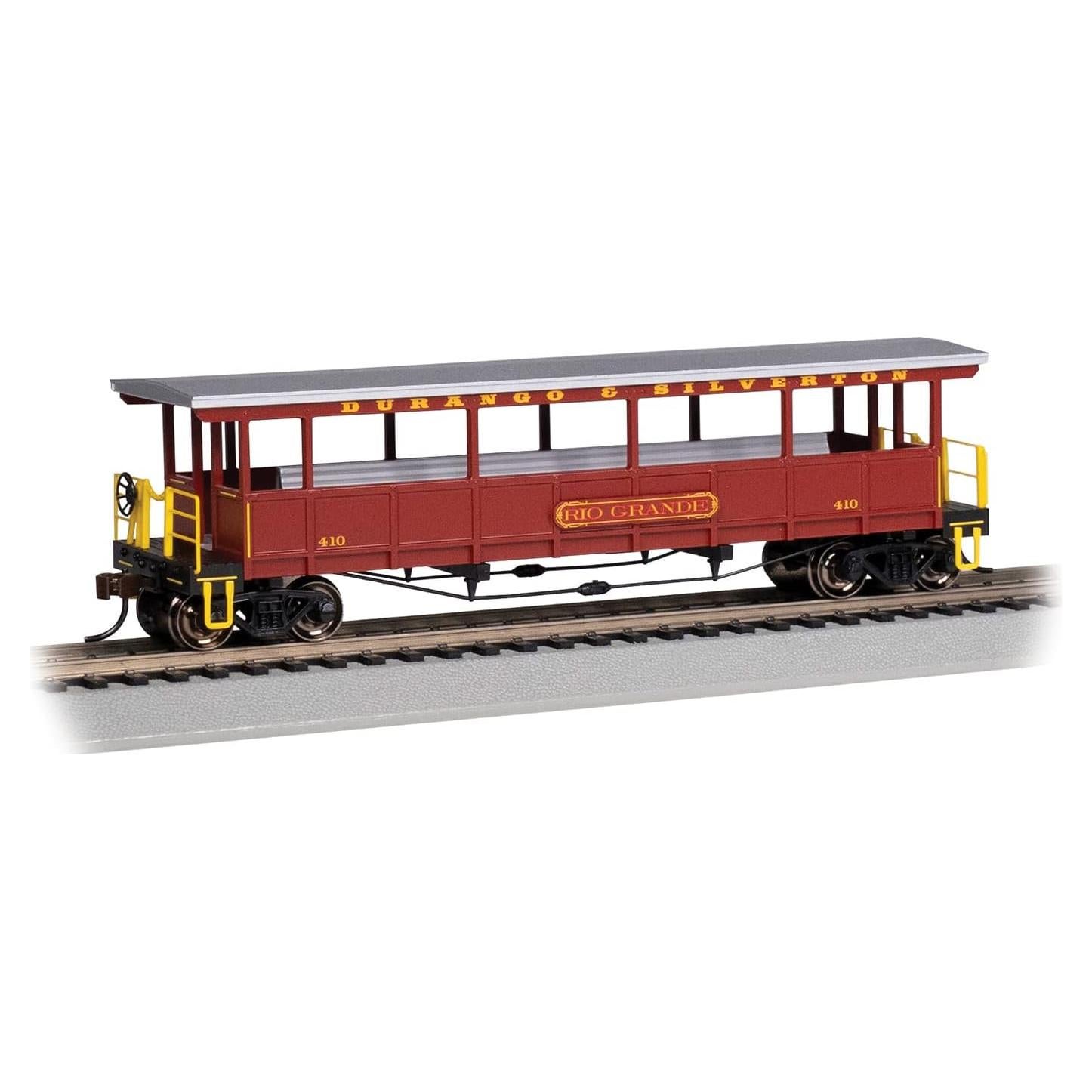 Carro de Excursión Abierto Bachmann Durango #410 ROJO HO