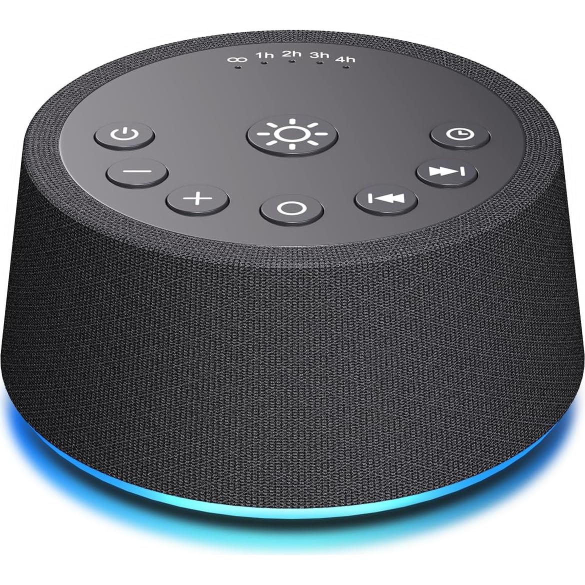 Máquina de Sonido Blanco SoundLegend con Luz Nocturna 12 Colores