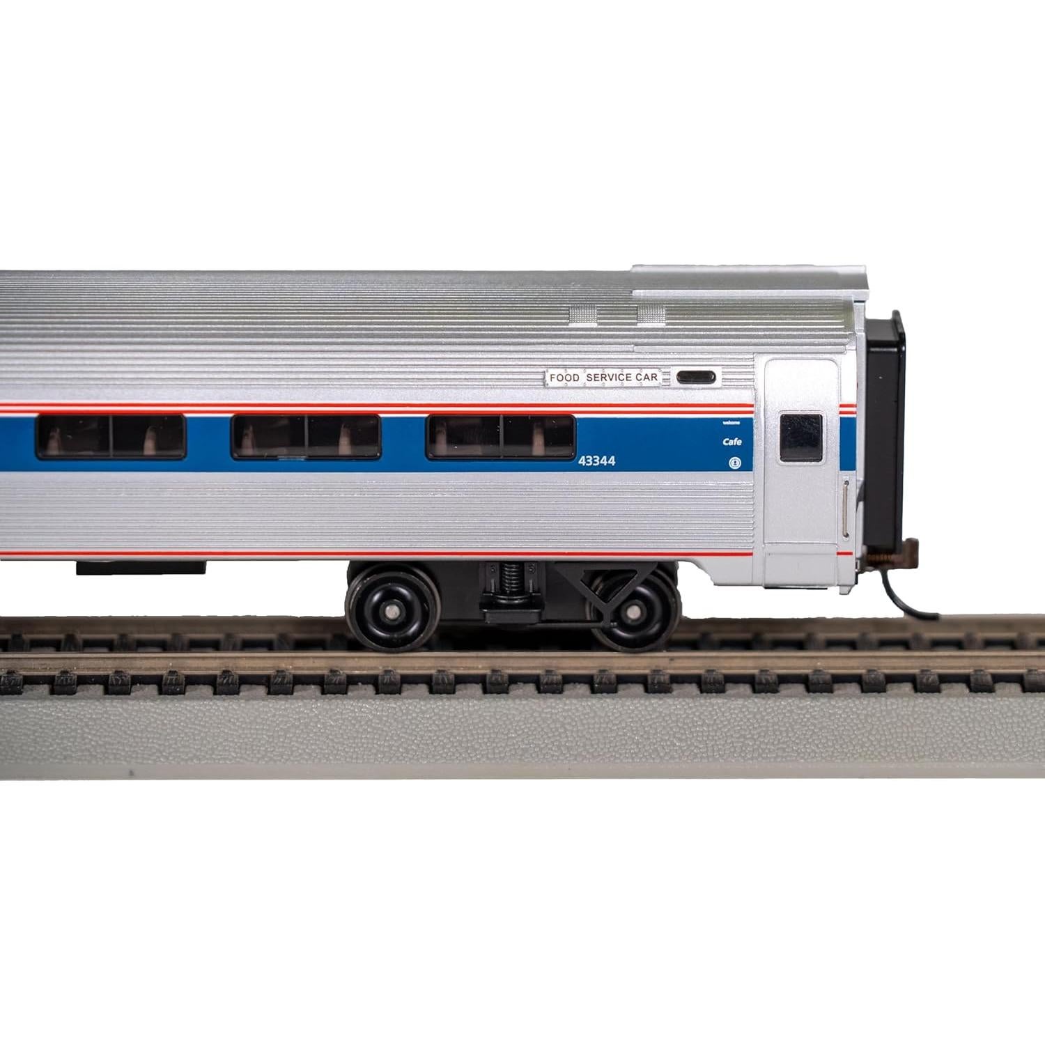 Coche de Pasajeros Bachmann Amtrak Amfleet I HO Plata