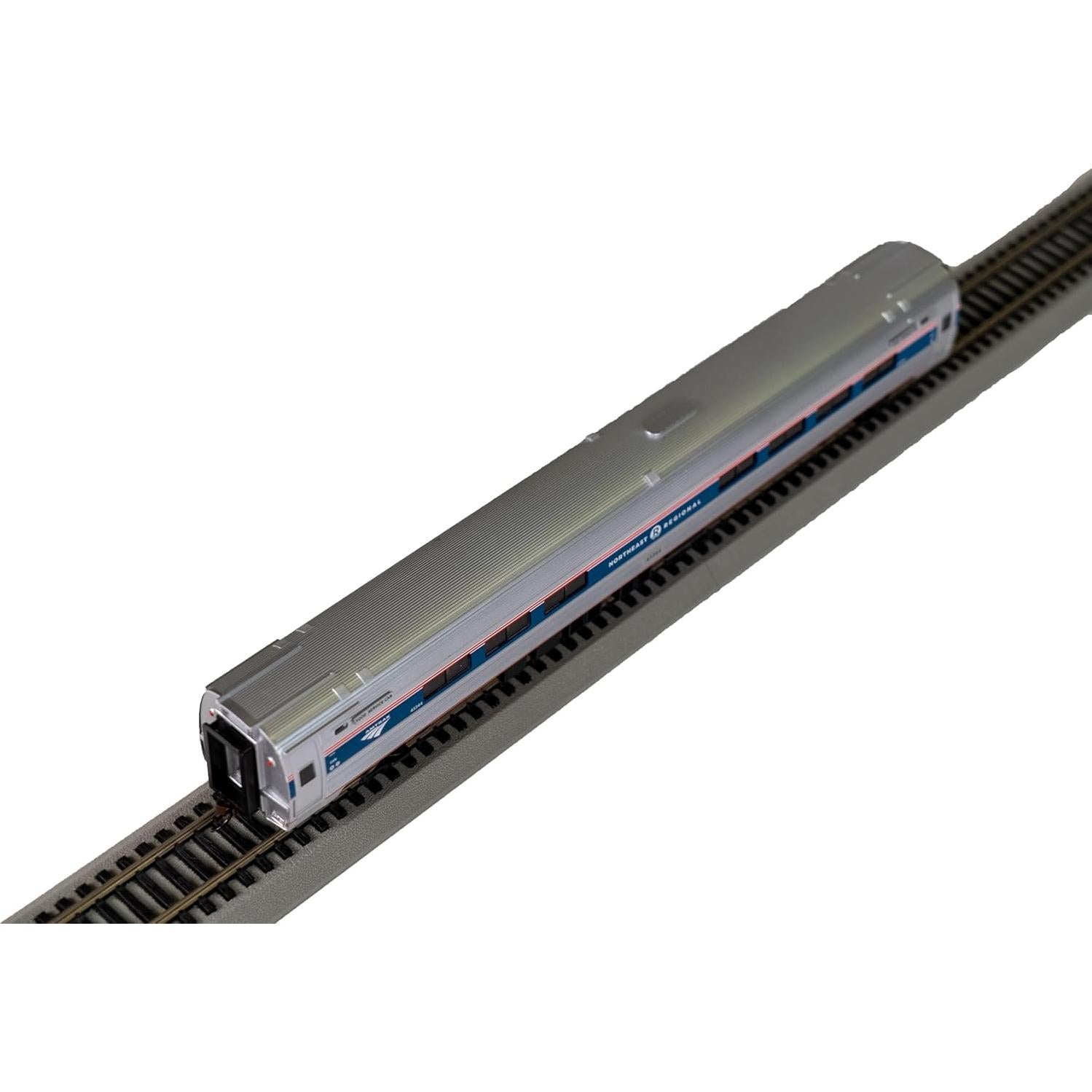 Coche de Pasajeros Bachmann Amtrak Amfleet I HO Plata