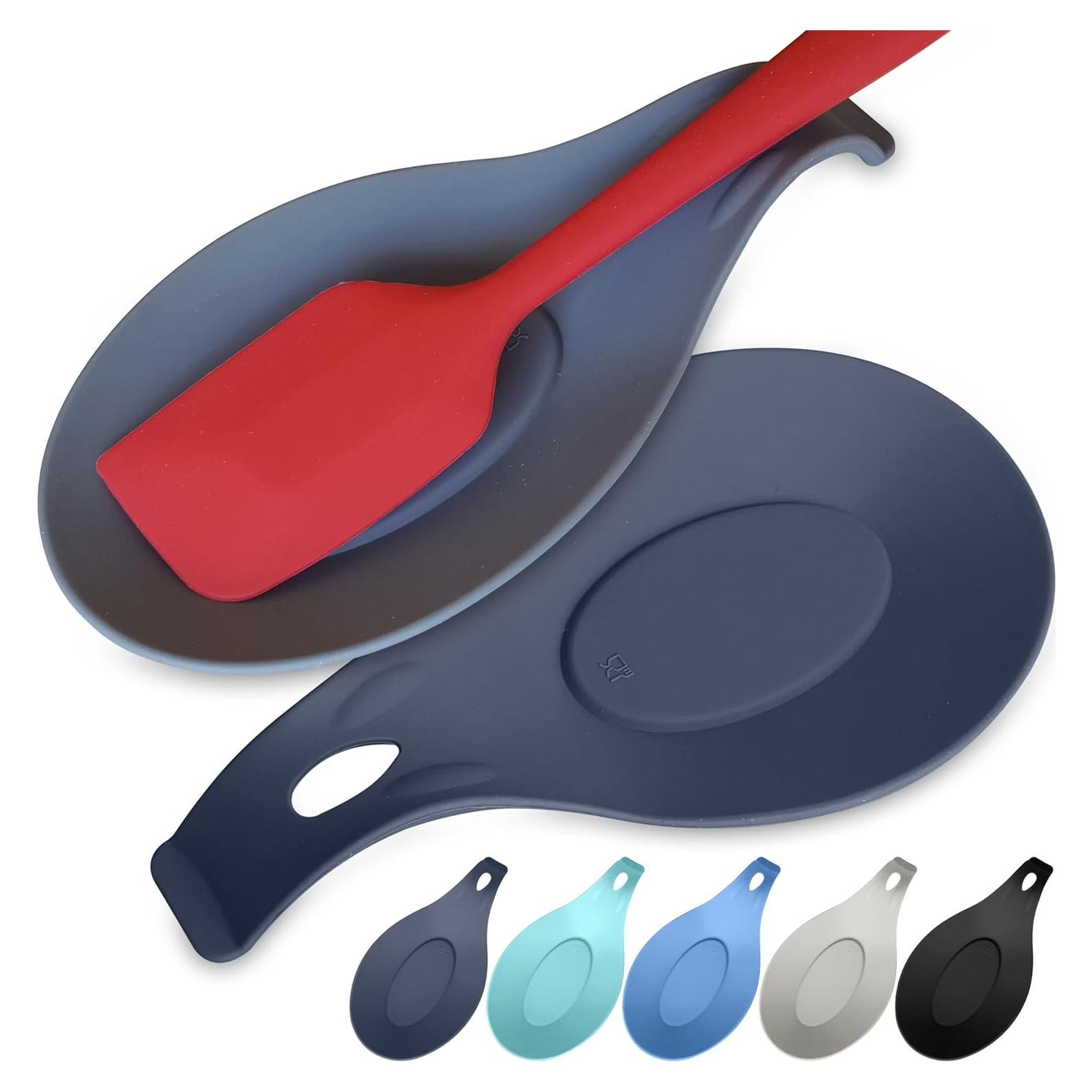 Soporte de Cuchara de Silicona Petits Desserts - 2 Pcs, Resistente al Calor