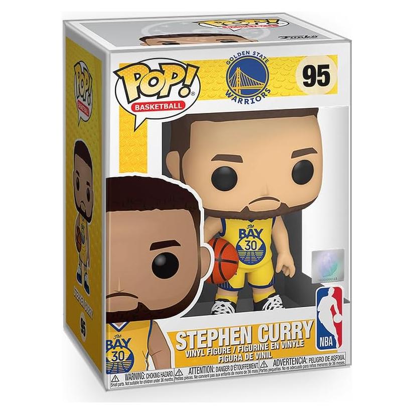 Figura de Vinilo Stephen Curry Golden State Warriors 10 cm