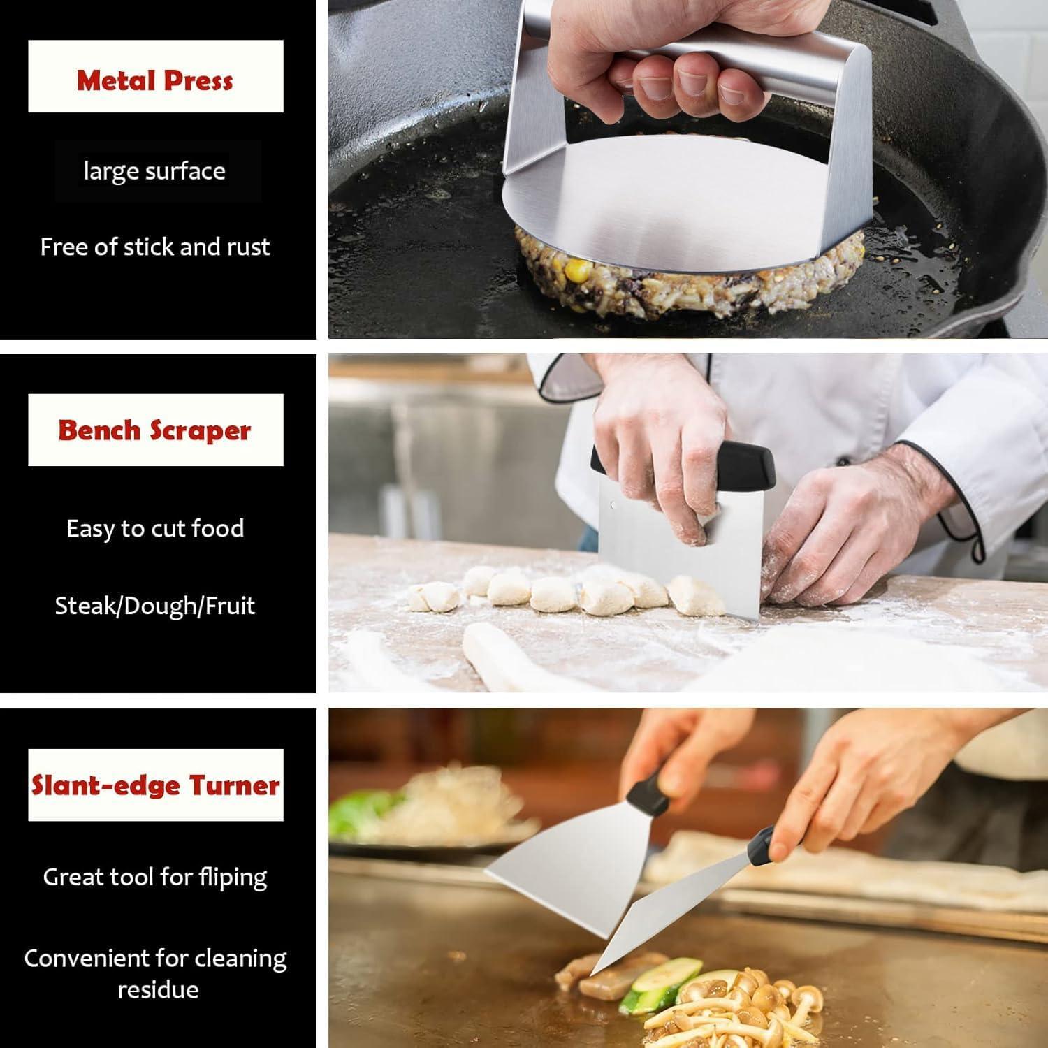 Kit de Accesorios para Plancha HaSteeL 20 Piezas Acero Inoxidable