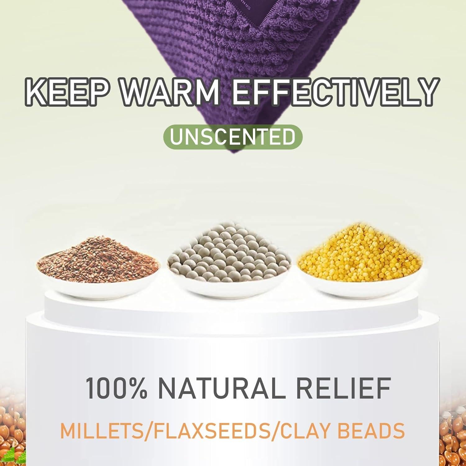 Almohadilla Térmica UNCN 23x38 cm con Funda Lavable para Dolor