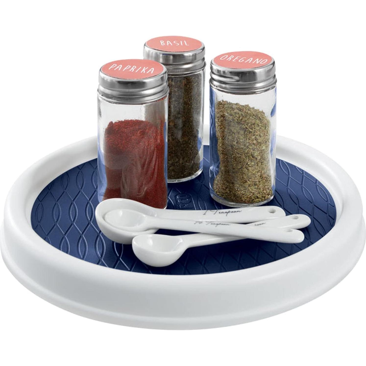 Organizador giratorio Copco 23 cm antideslizante azul