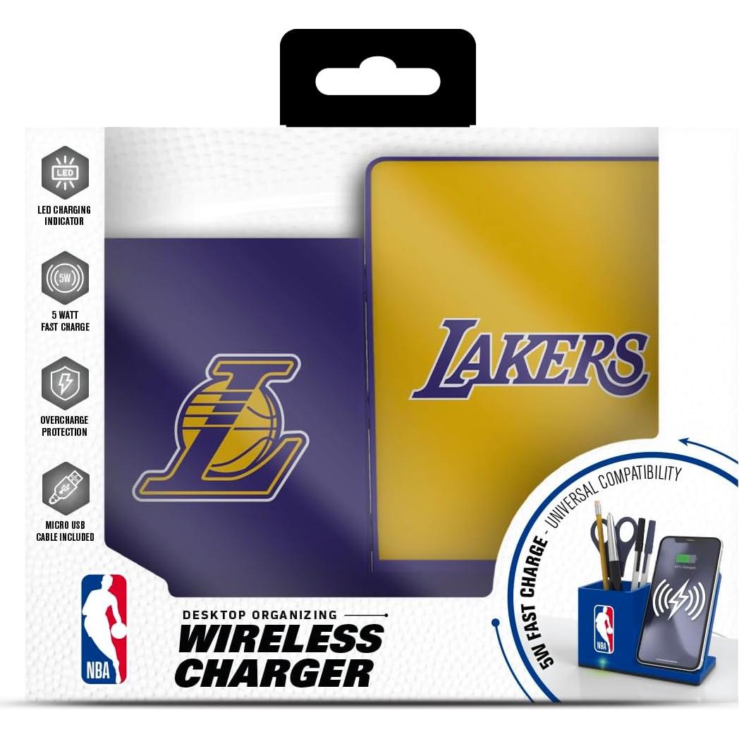 Cargador Inalámbrico SOAR NBA Los Angeles Lakers 23W