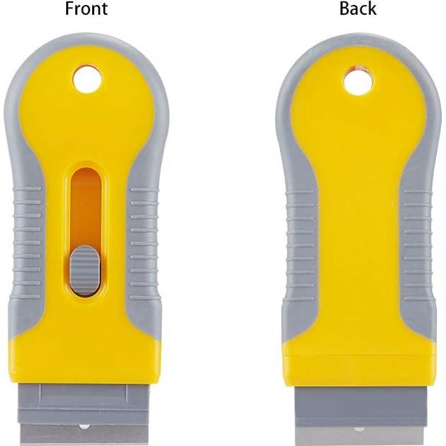 Paquete de Cuchillas de Raspador WEGAZ - 100 Cuchillas de Acero al Carbono