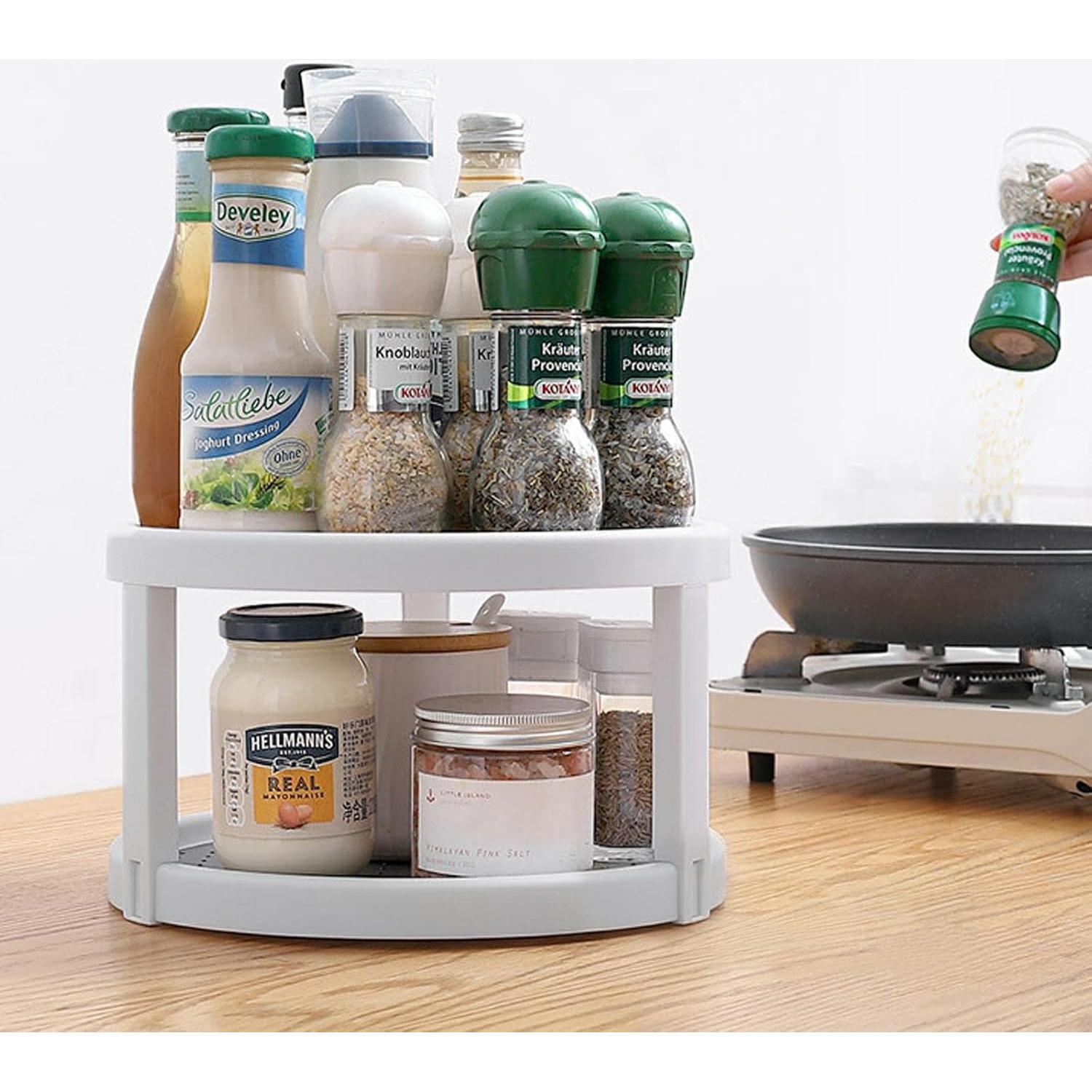 Organizador Giratorio de 2 Niveles Kozloskyi 25cm Antideslizante