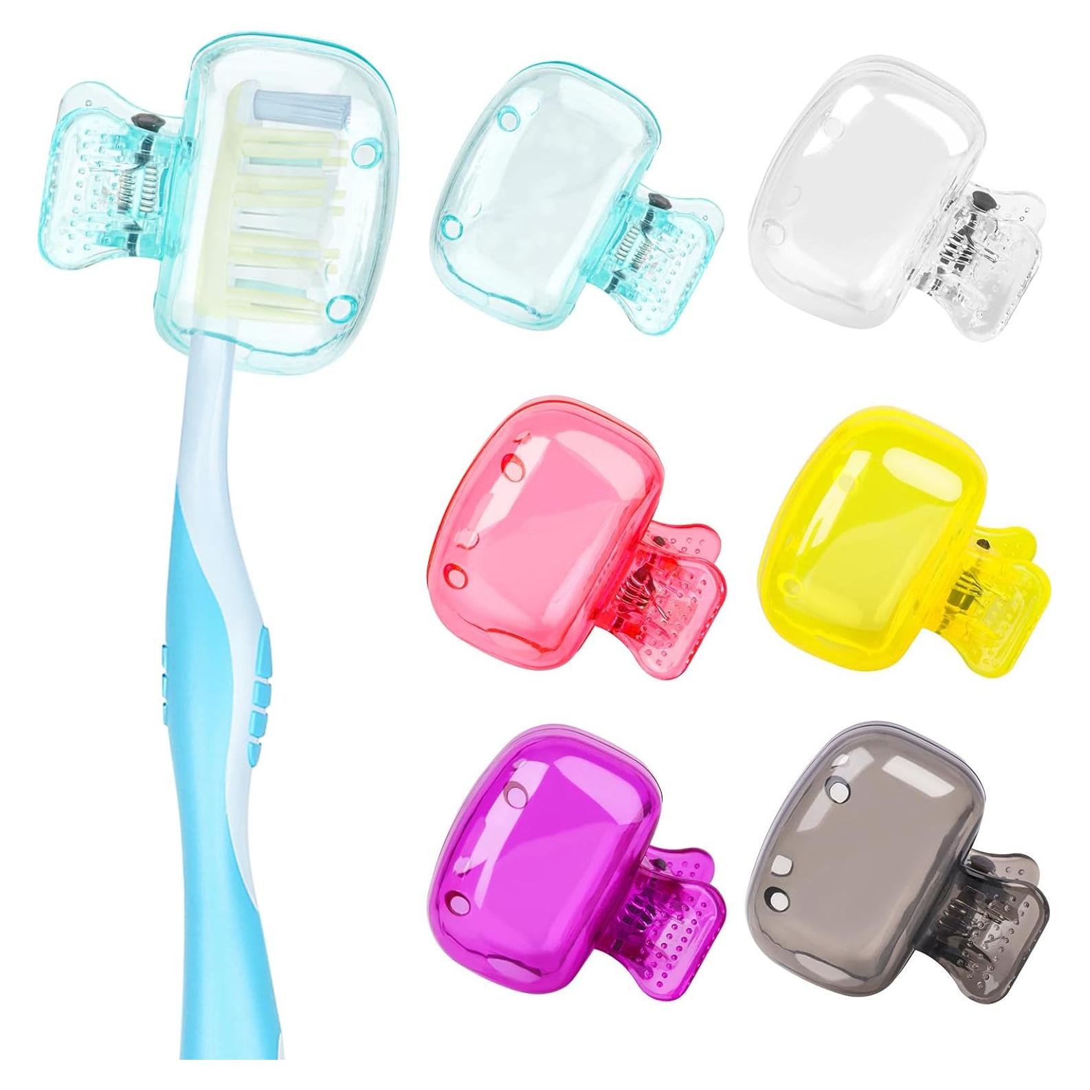 6 Cubiertas de Cepillo de Dientes Waenerec - Viaje y Hogar