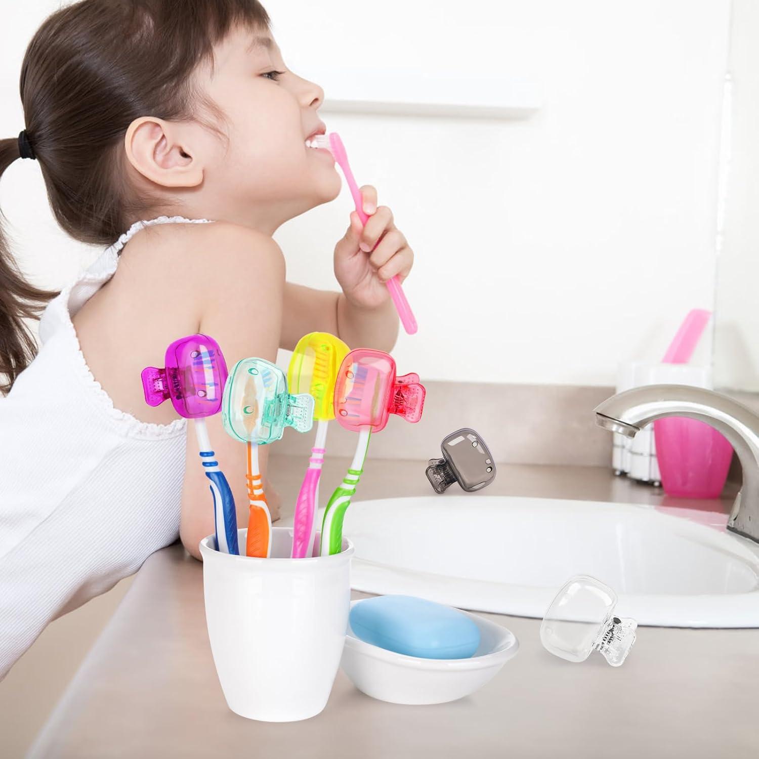 6 Cubiertas de Cepillo de Dientes Waenerec - Viaje y Hogar