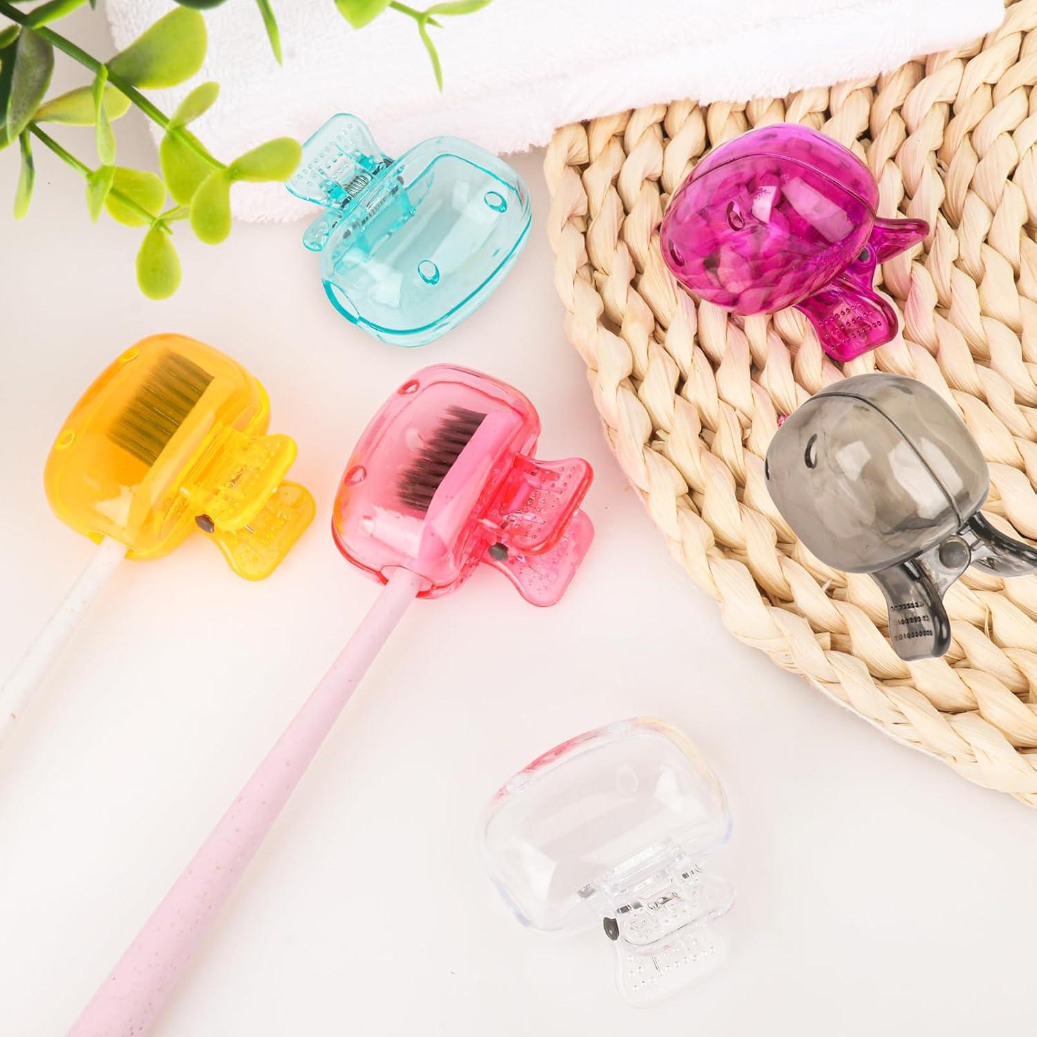 6 Cubiertas de Cepillo de Dientes Waenerec - Viaje y Hogar