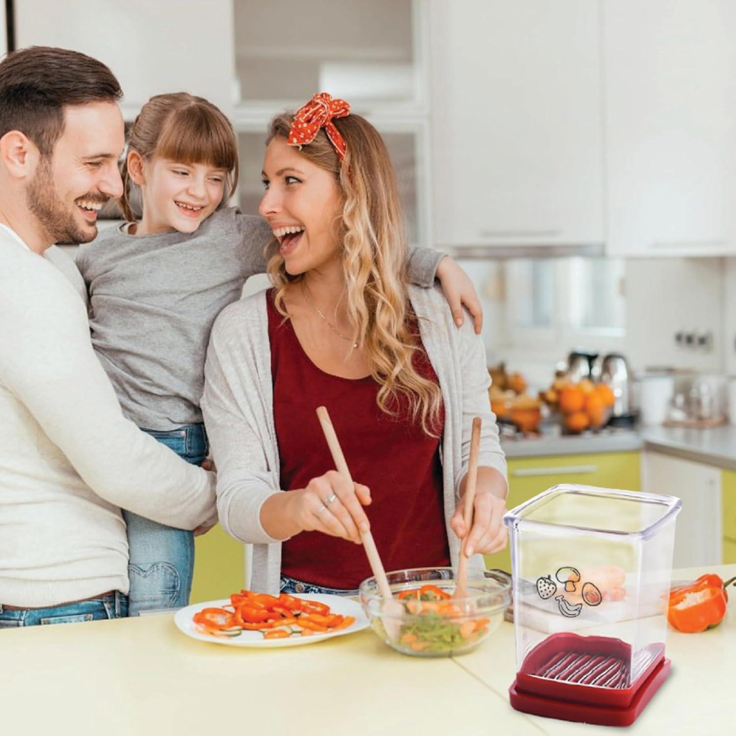 Cortador de Frutas en Taza 365Home Acero Inoxidable 11.9x8.4 cm