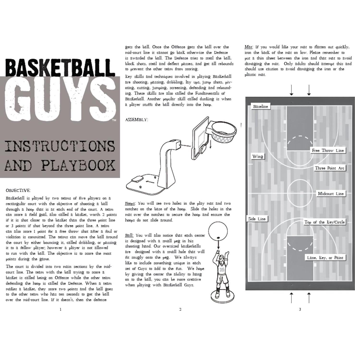 Kaskey Kids Figuras de Baloncesto - 21 Piezas para Niños