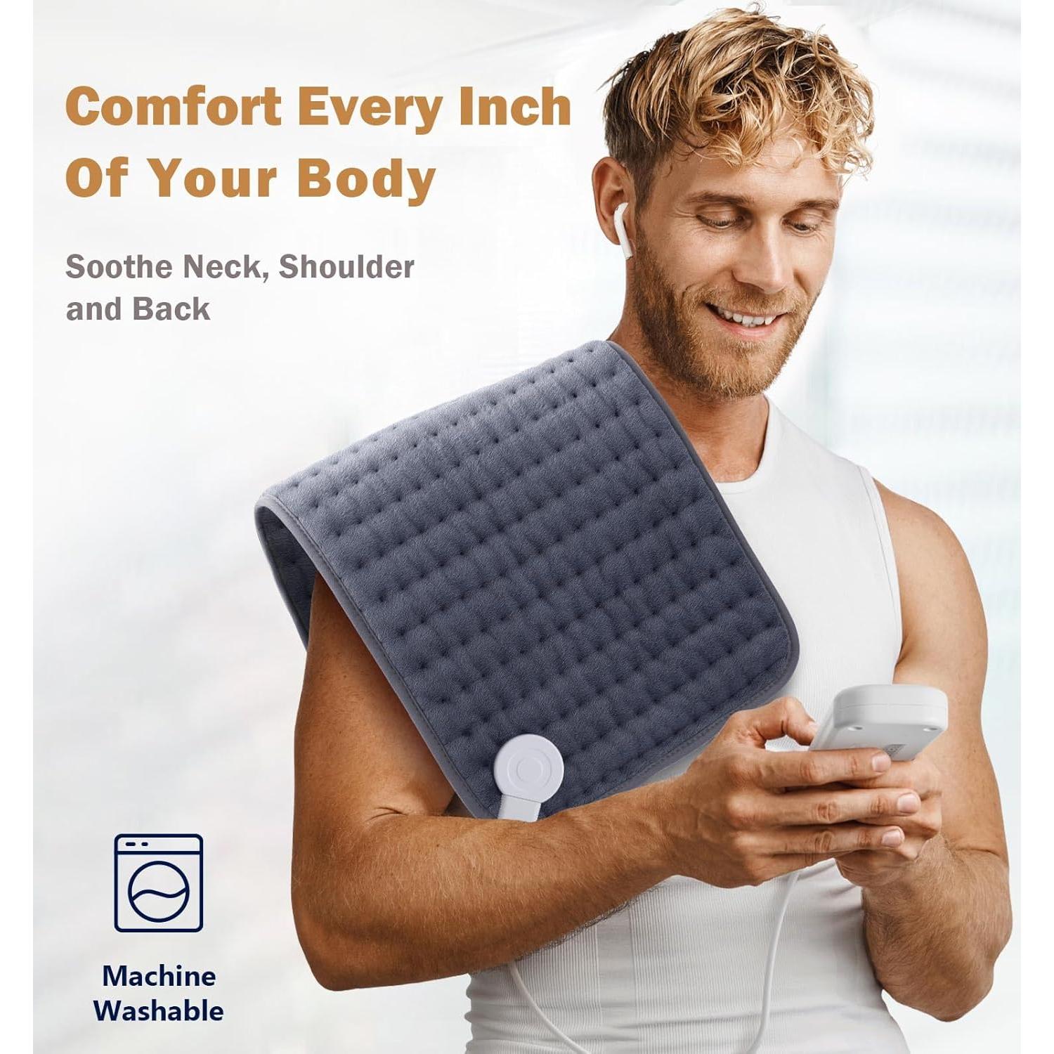 Almohadilla Calefactora Eléctrica Glamigee 30x60cm 6 Niveles