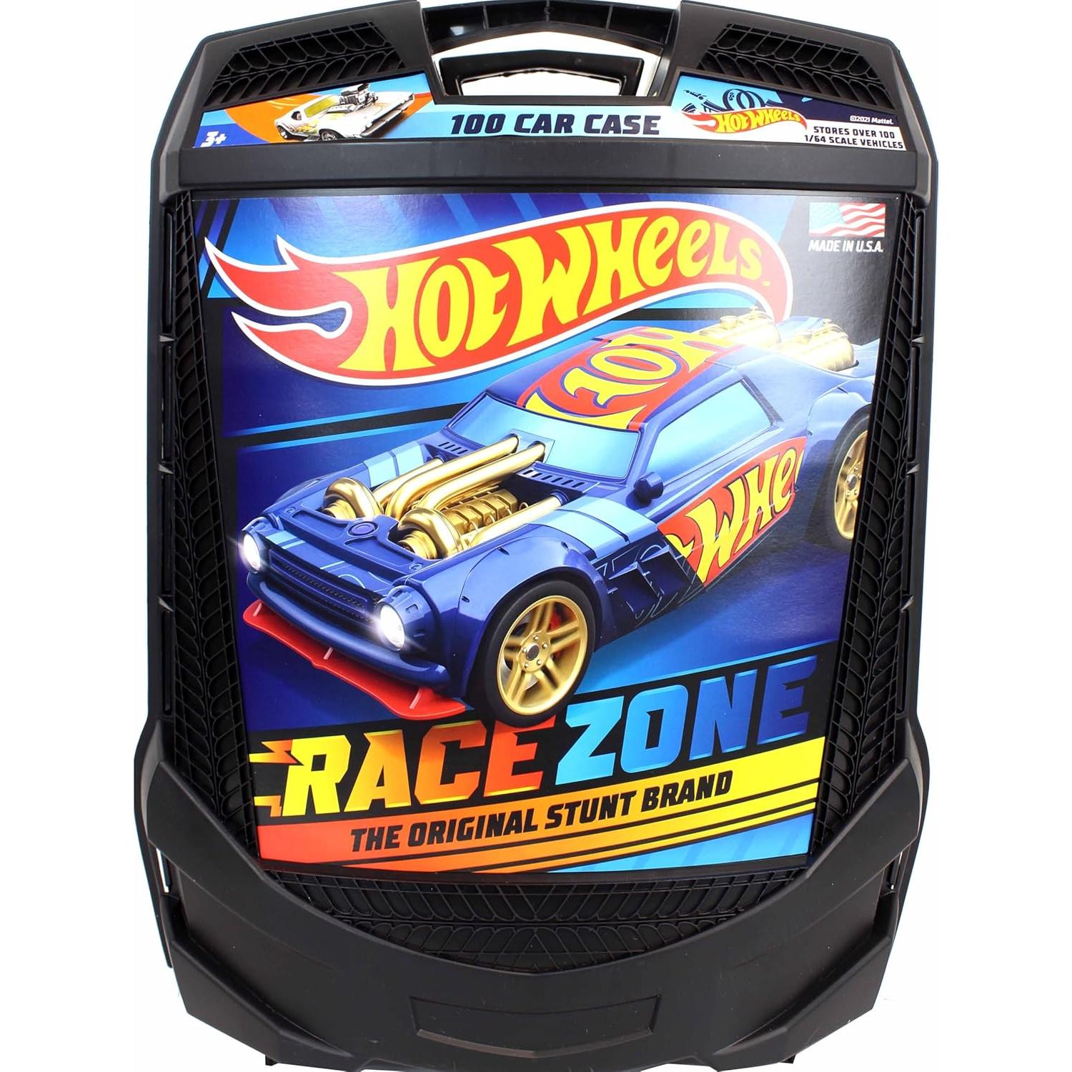 Estuche Rodante Tara Toy para 100 Autos Hot Wheels