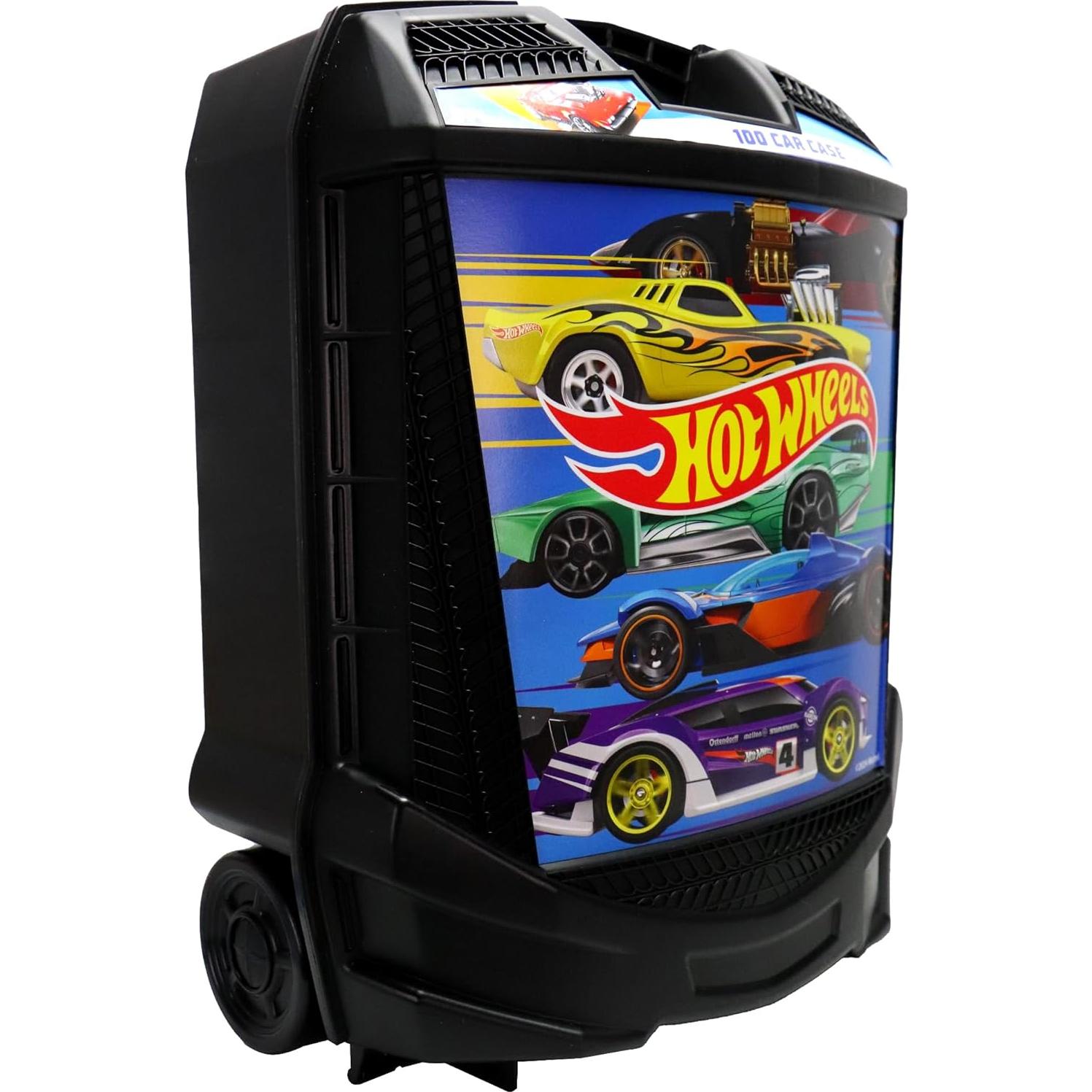 Estuche Rodante Tara Toy para 100 Autos Hot Wheels