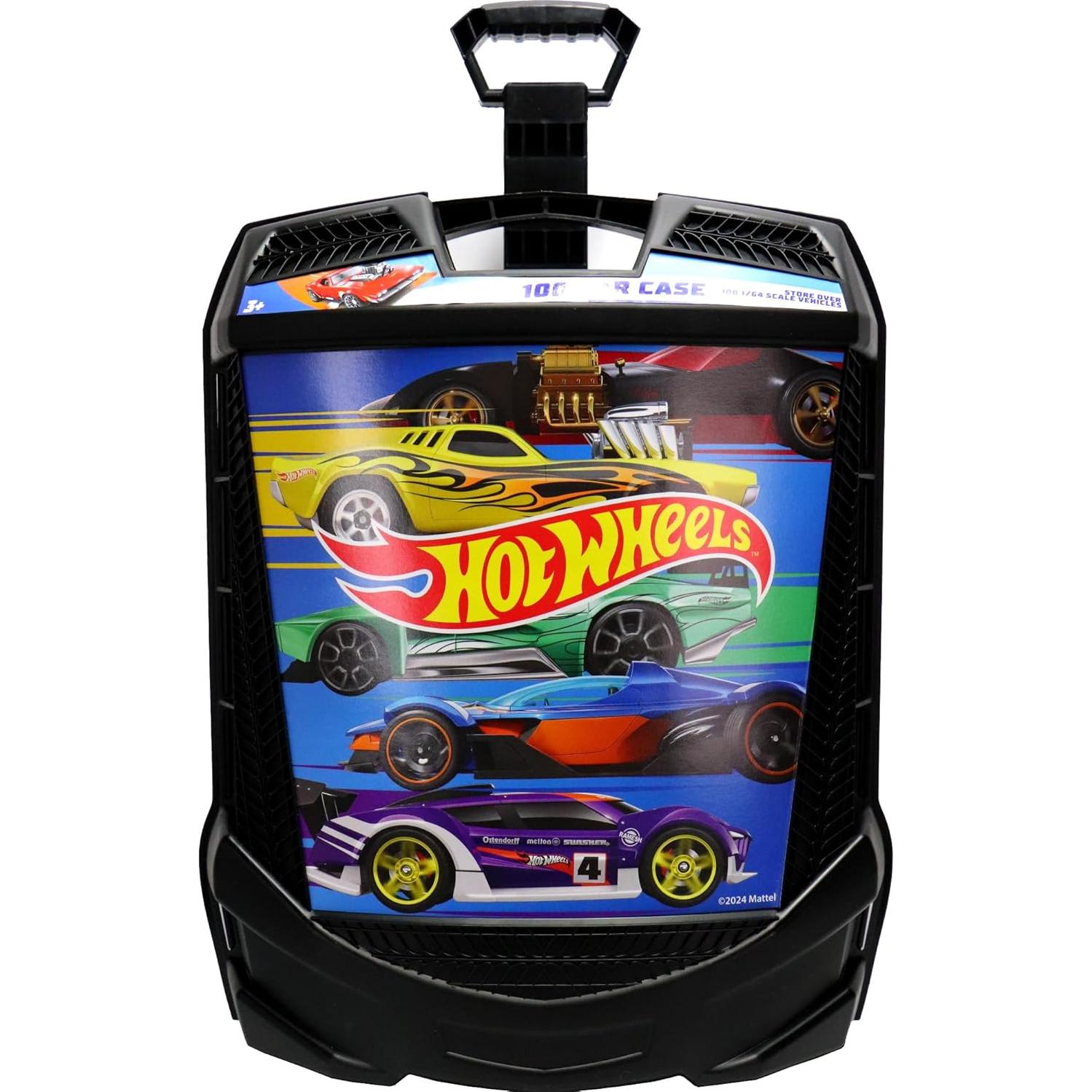 Estuche Rodante Tara Toy para 100 Autos Hot Wheels