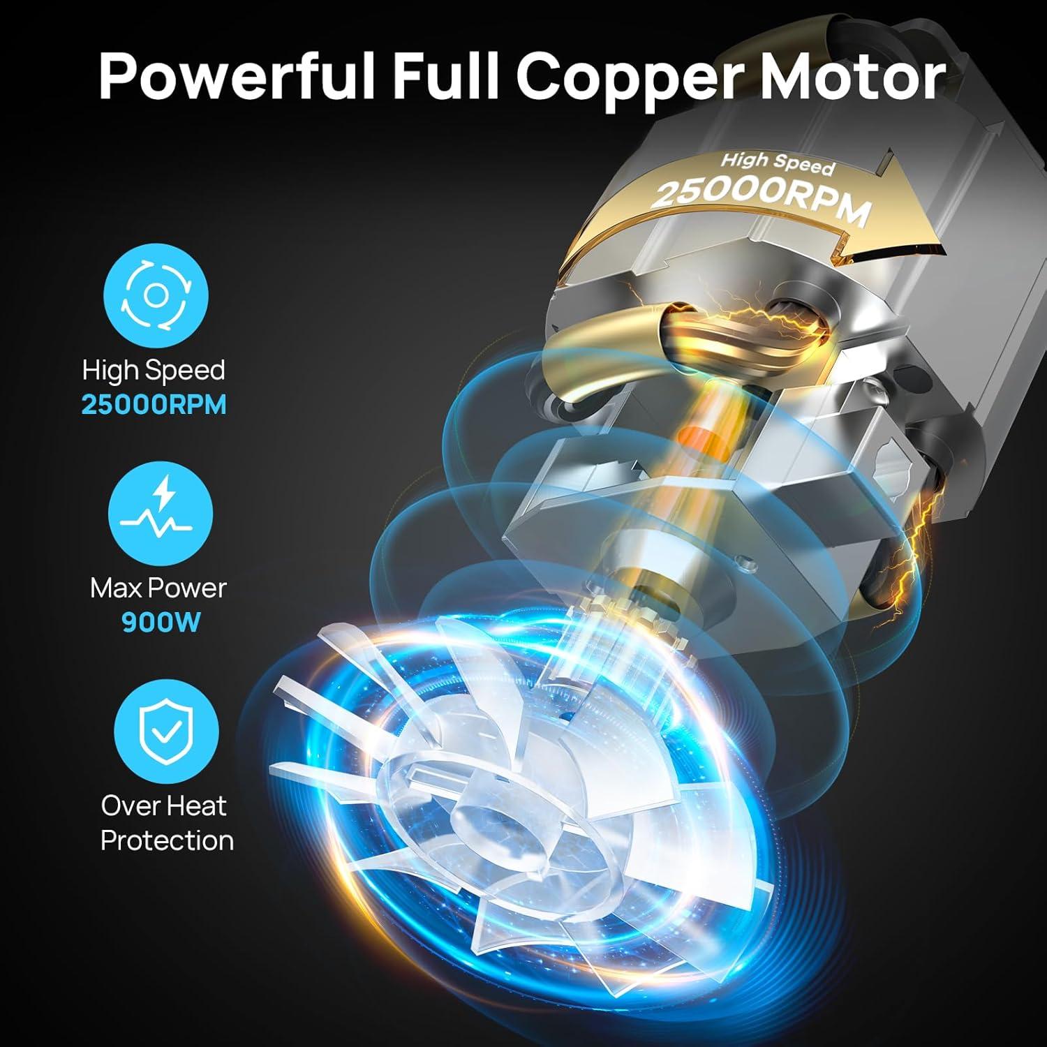 Batidora Personal Consciot CB08 11 Piezas 900W para Smoothies