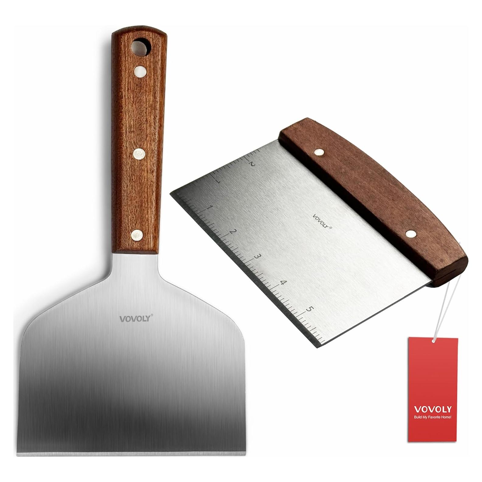 Raspador de Plancha Vovoly Acero Inoxidable 29x14.5cm