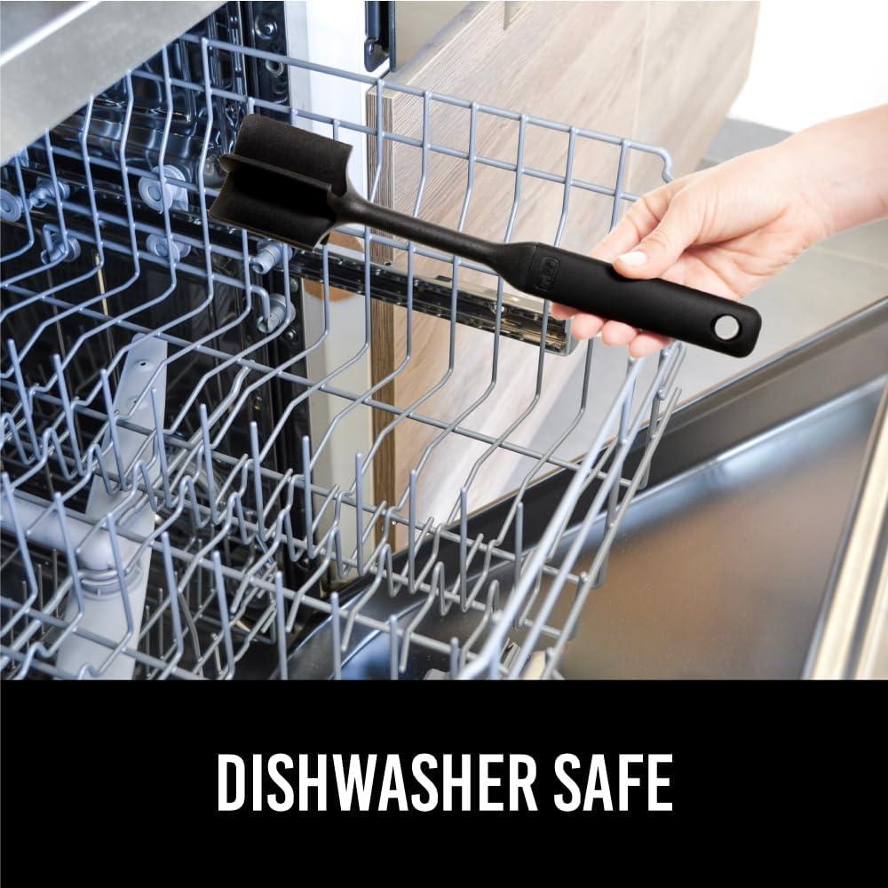 Picador de Carne Gorilla Grip Negro, Mango Ergonómico, Antiadherente