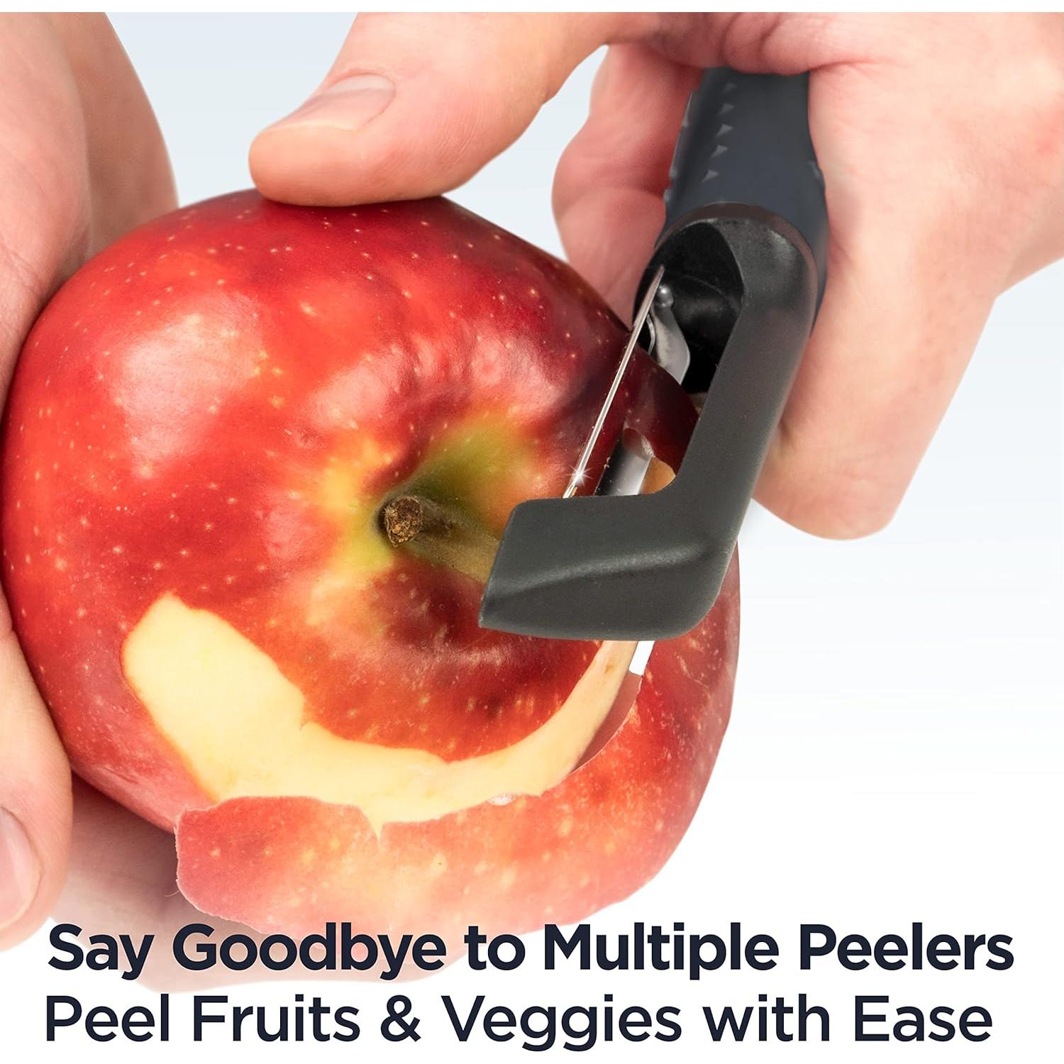 Pelador de Verduras Deiss PRO Acero Inoxidable Ergonomico 80g