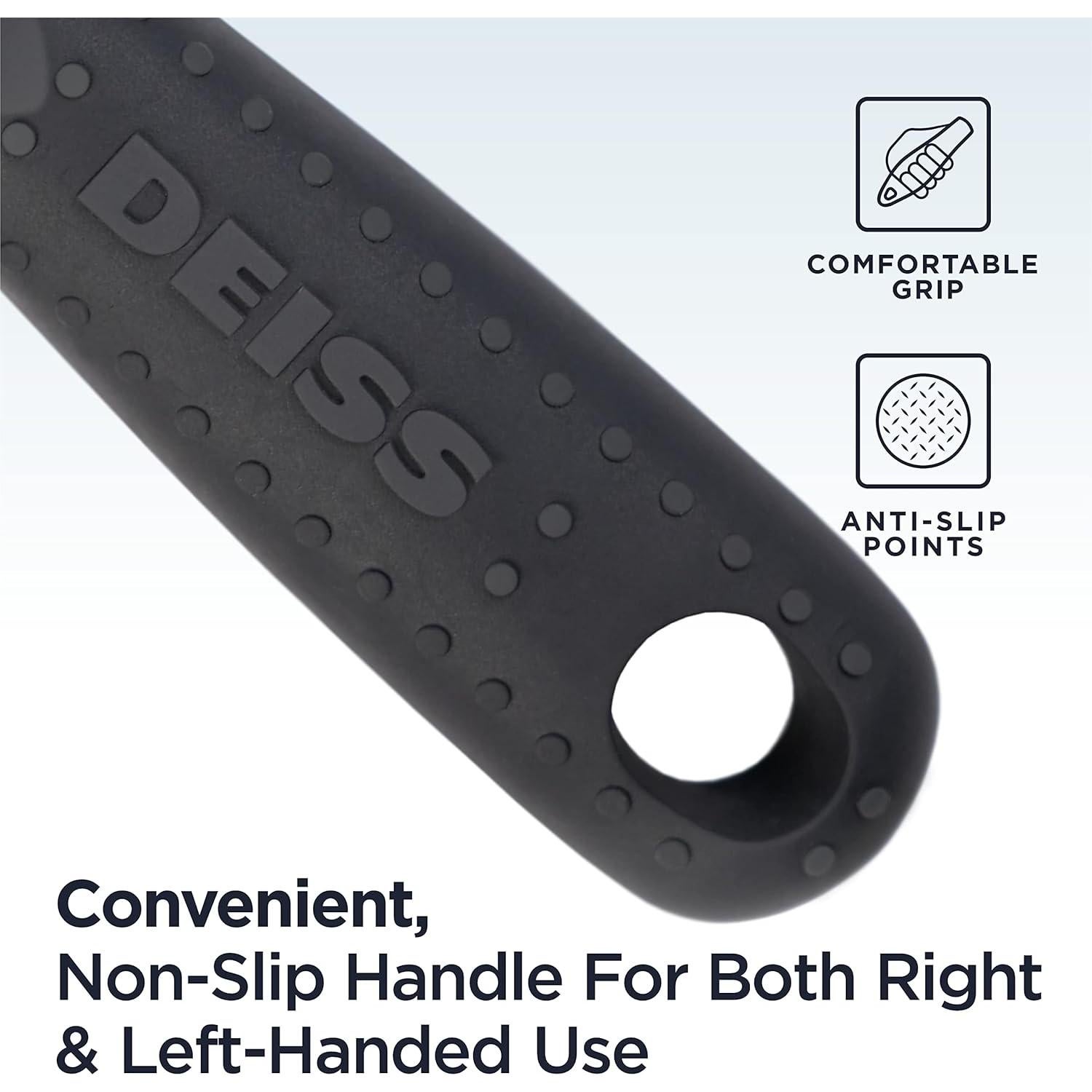 Pelador de Verduras Deiss PRO Acero Inoxidable Ergonomico 80g